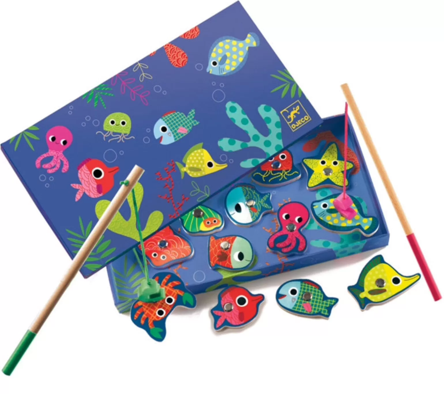 Best Sale - Wooden Magnetic Fishing Color Wooden Toys