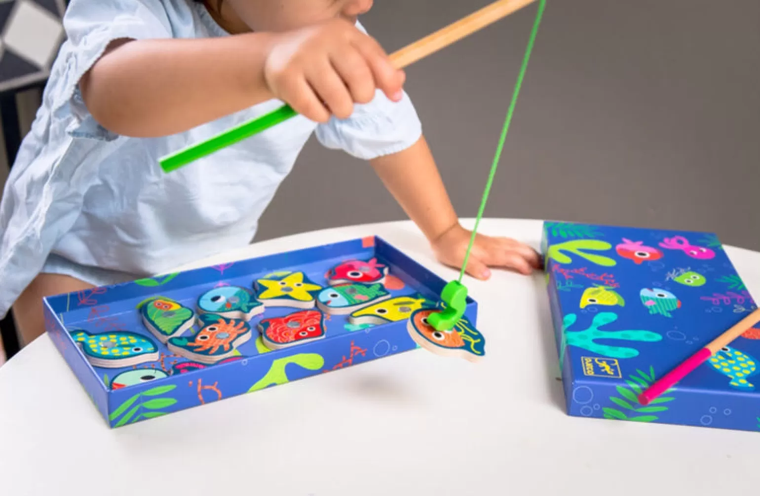 Best Sale - Wooden Magnetic Fishing Color Wooden Toys