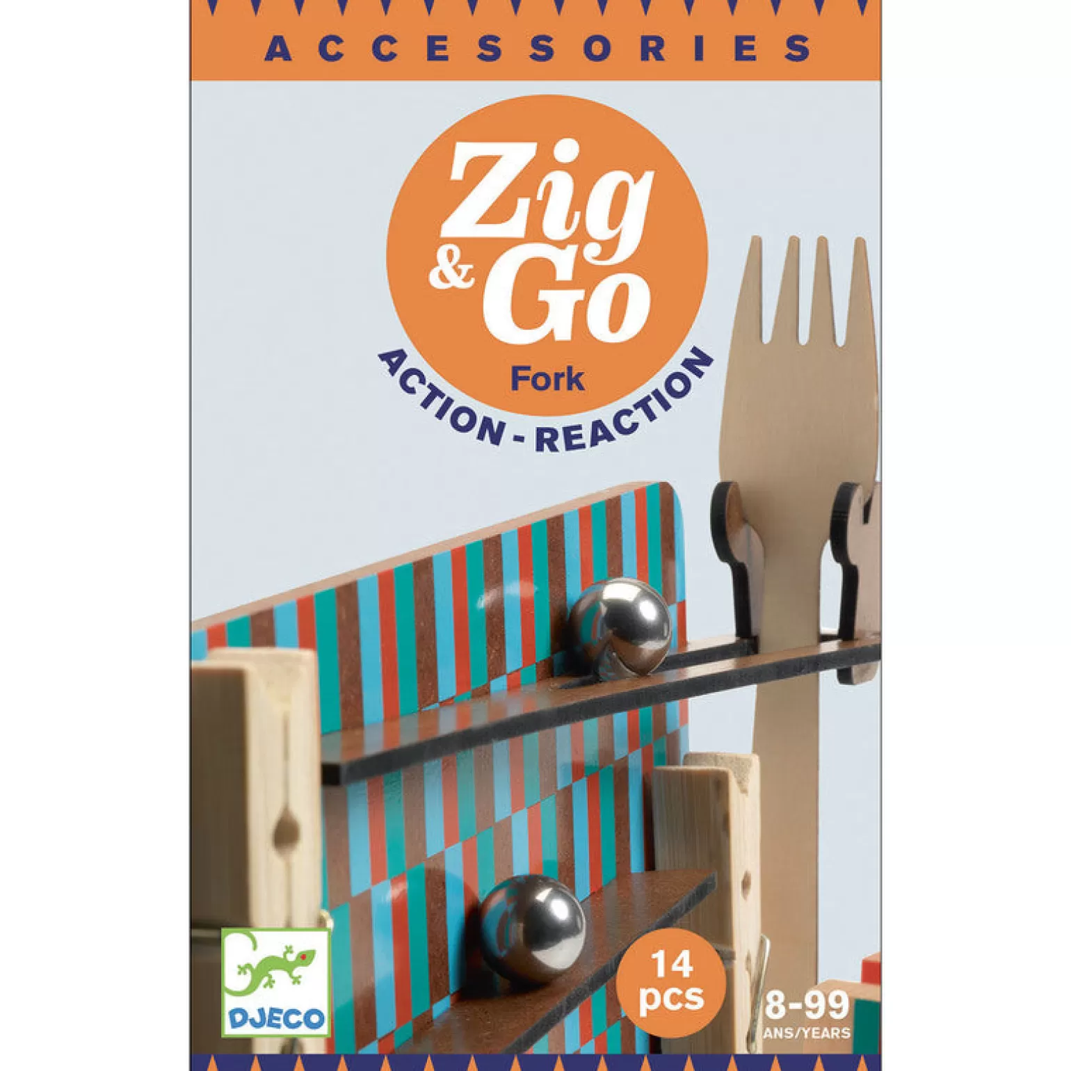 Best - Zig & Go Accessories, Fork Wooden Toys