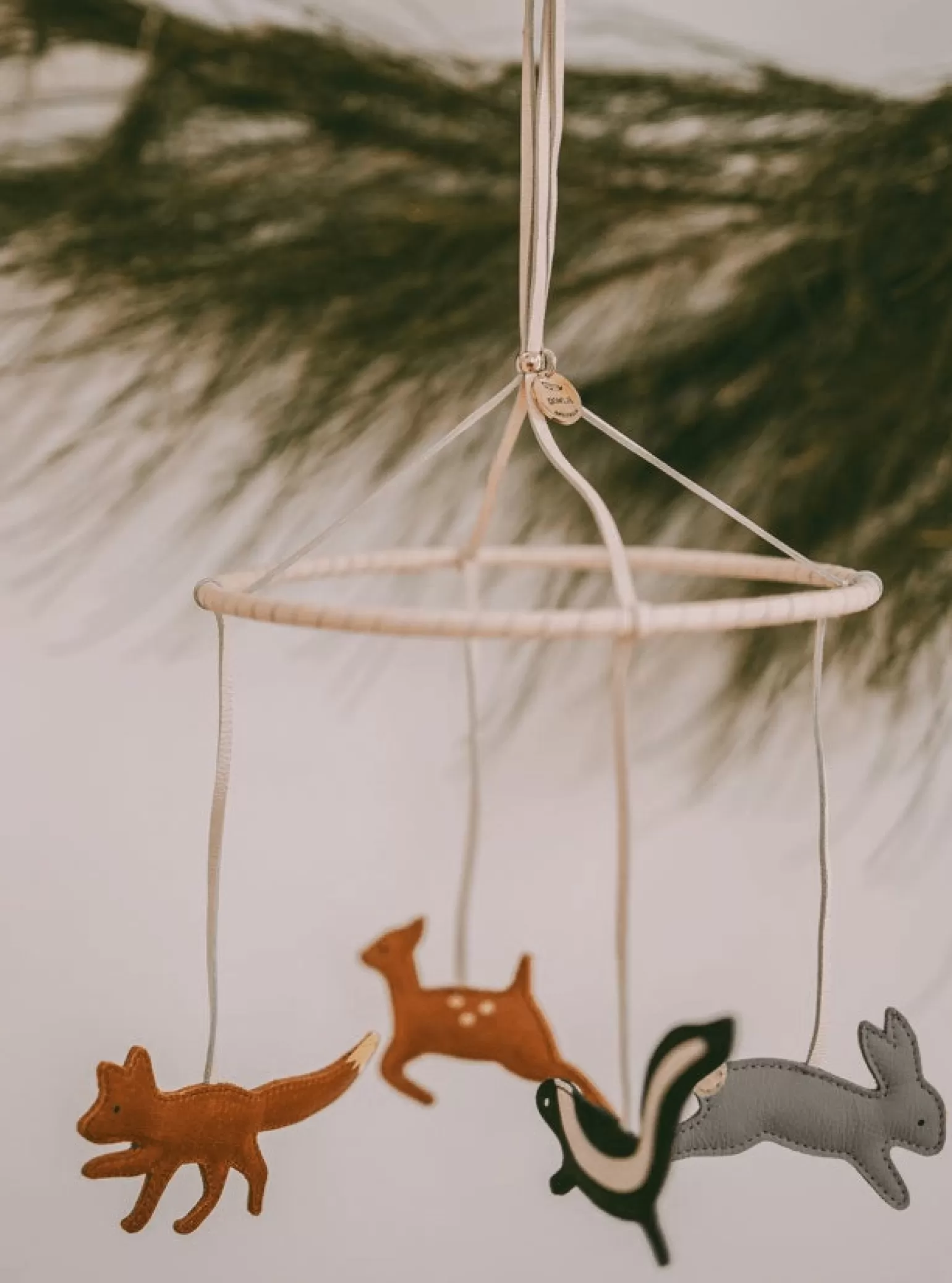 Donsje - Leather Forest Animal Mobile