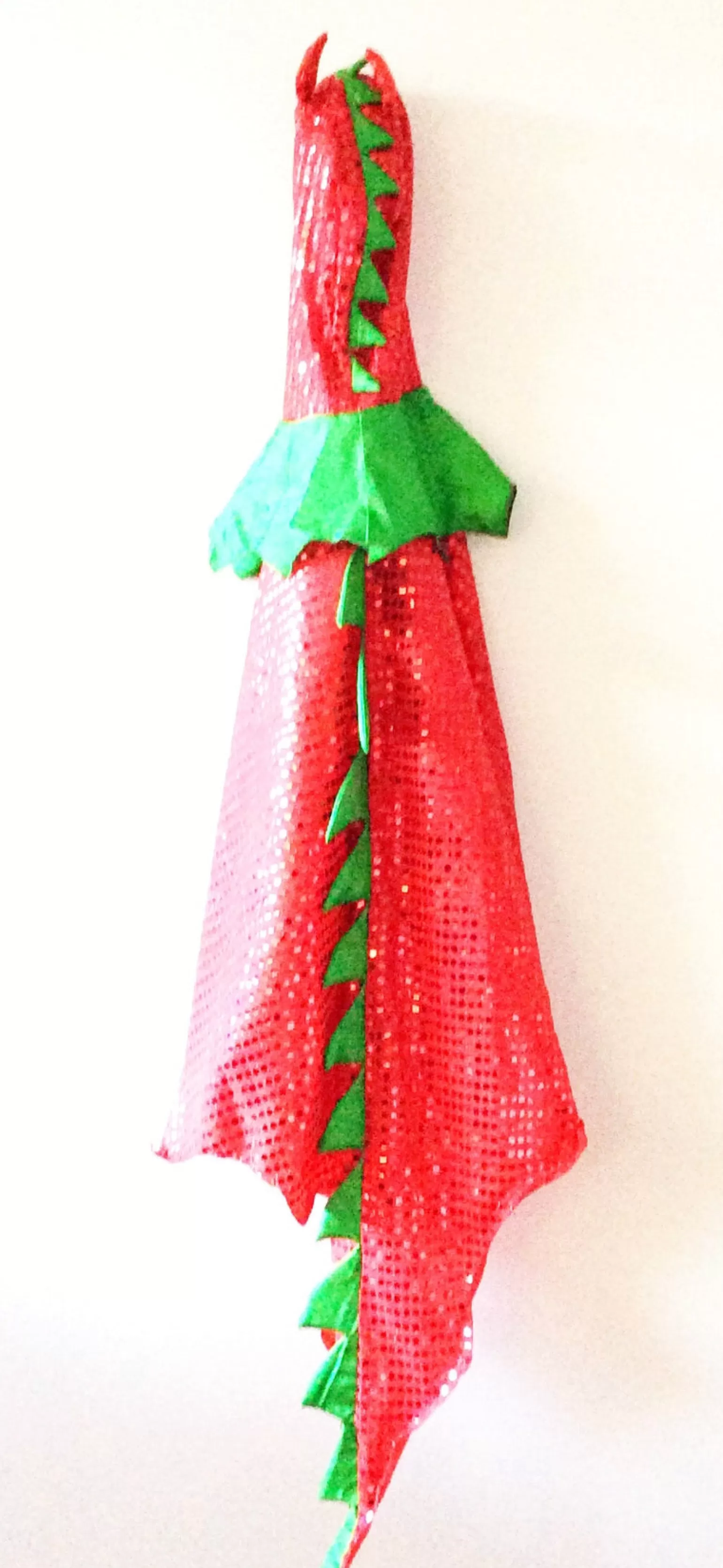 Fashion Dress Up Dragon Cape - Red Pretend + Imaginative Play