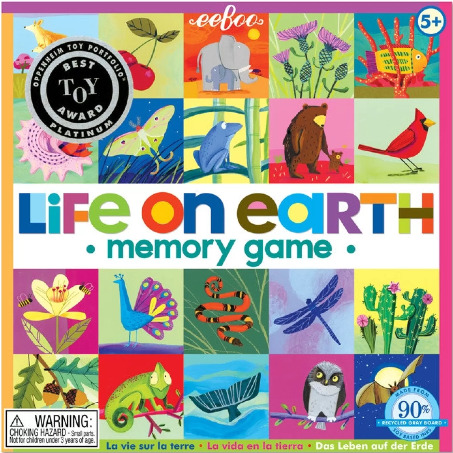 EeBoo - Life On Earth - Matching Game