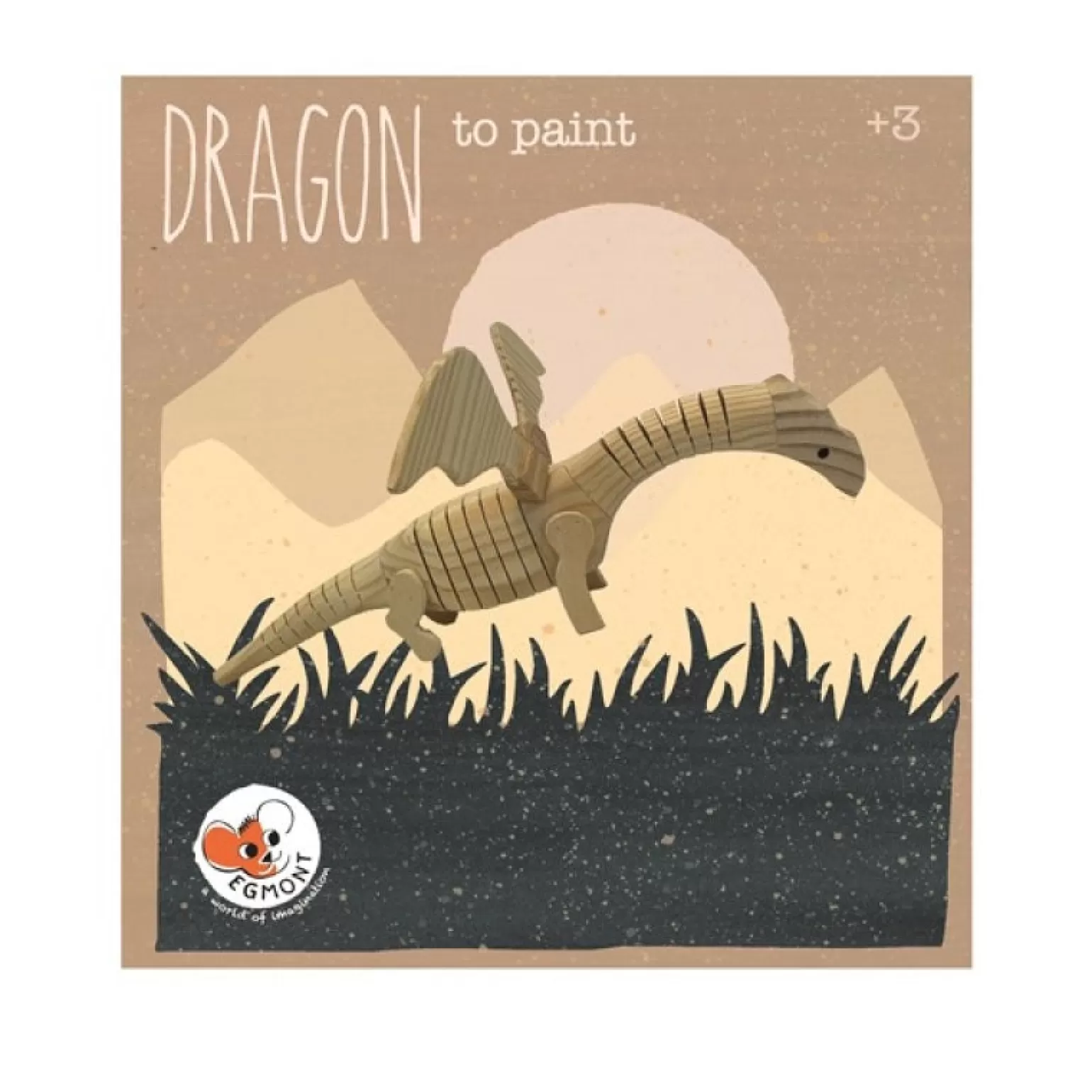 Online Egmont Wooden Dragon To Paint Wooden Toys