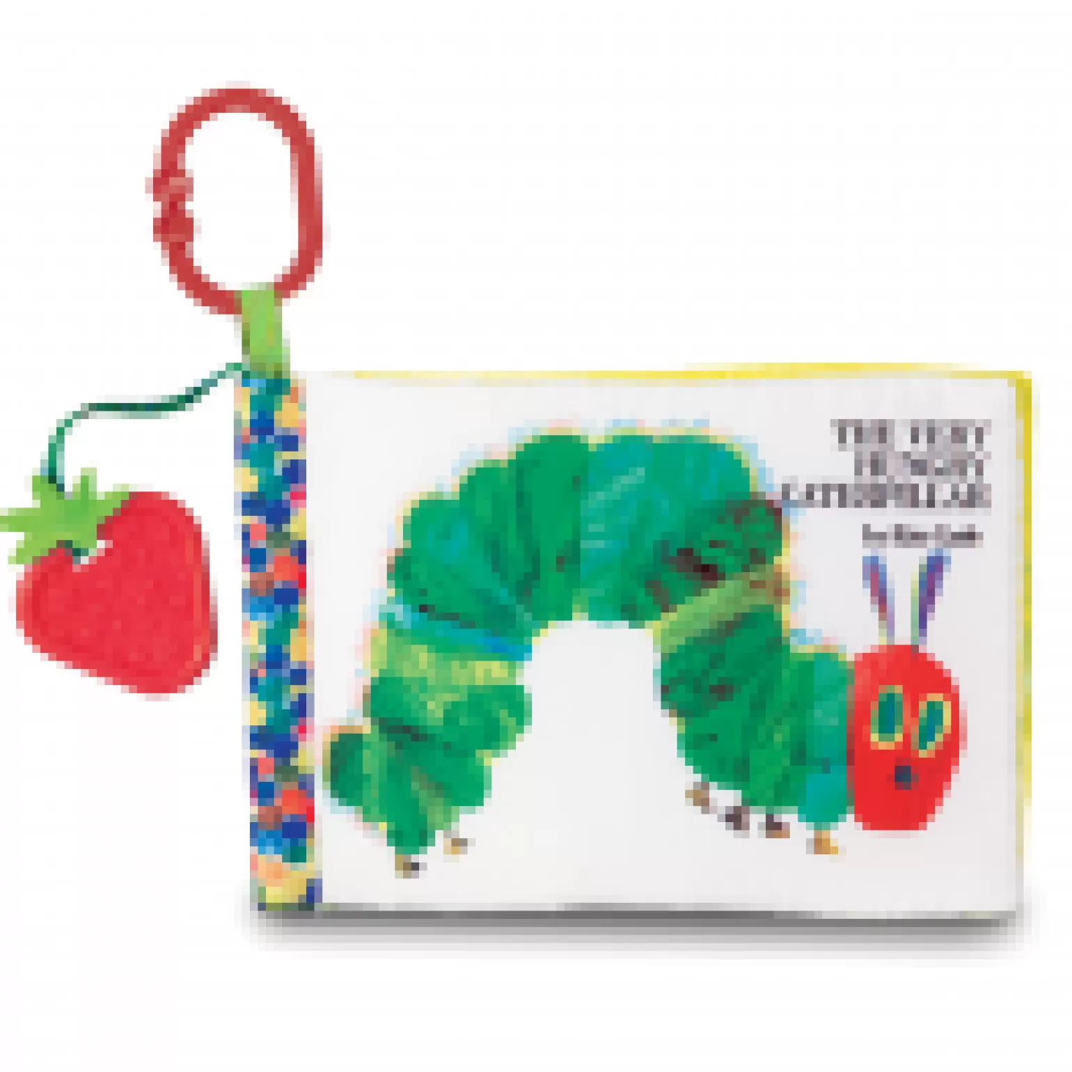 jasnor Eric Carle - Soft Book - Very Hungry Caterpillar, Clip On