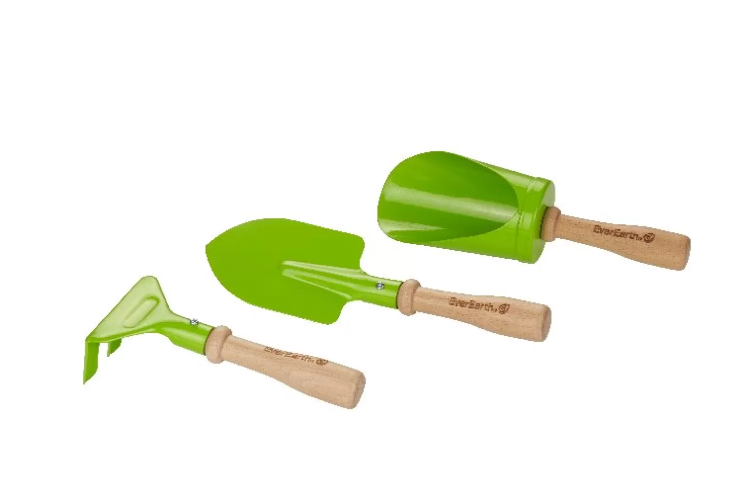 Cheap 3 Piece Garden Hand Tool Set Wooden Toys