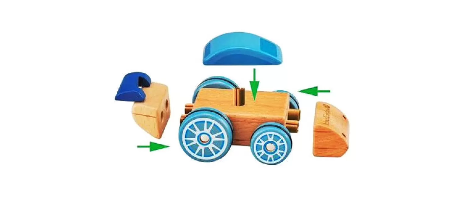 Hot Interchangeable Car Wooden Toys