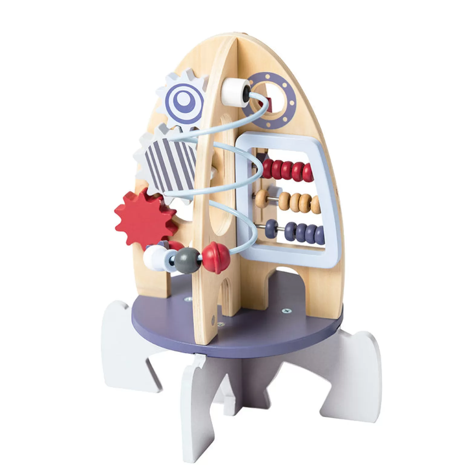 Cheap Rocket Activity Centre Wooden Toys