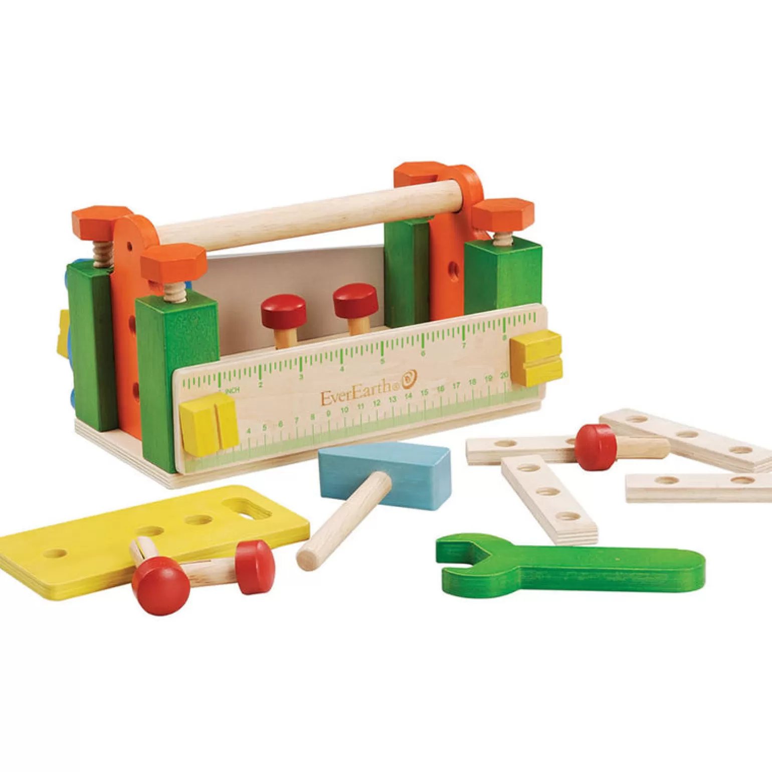 Fashion Everearth Tool Box Work Bench Pretend + Imaginative Play