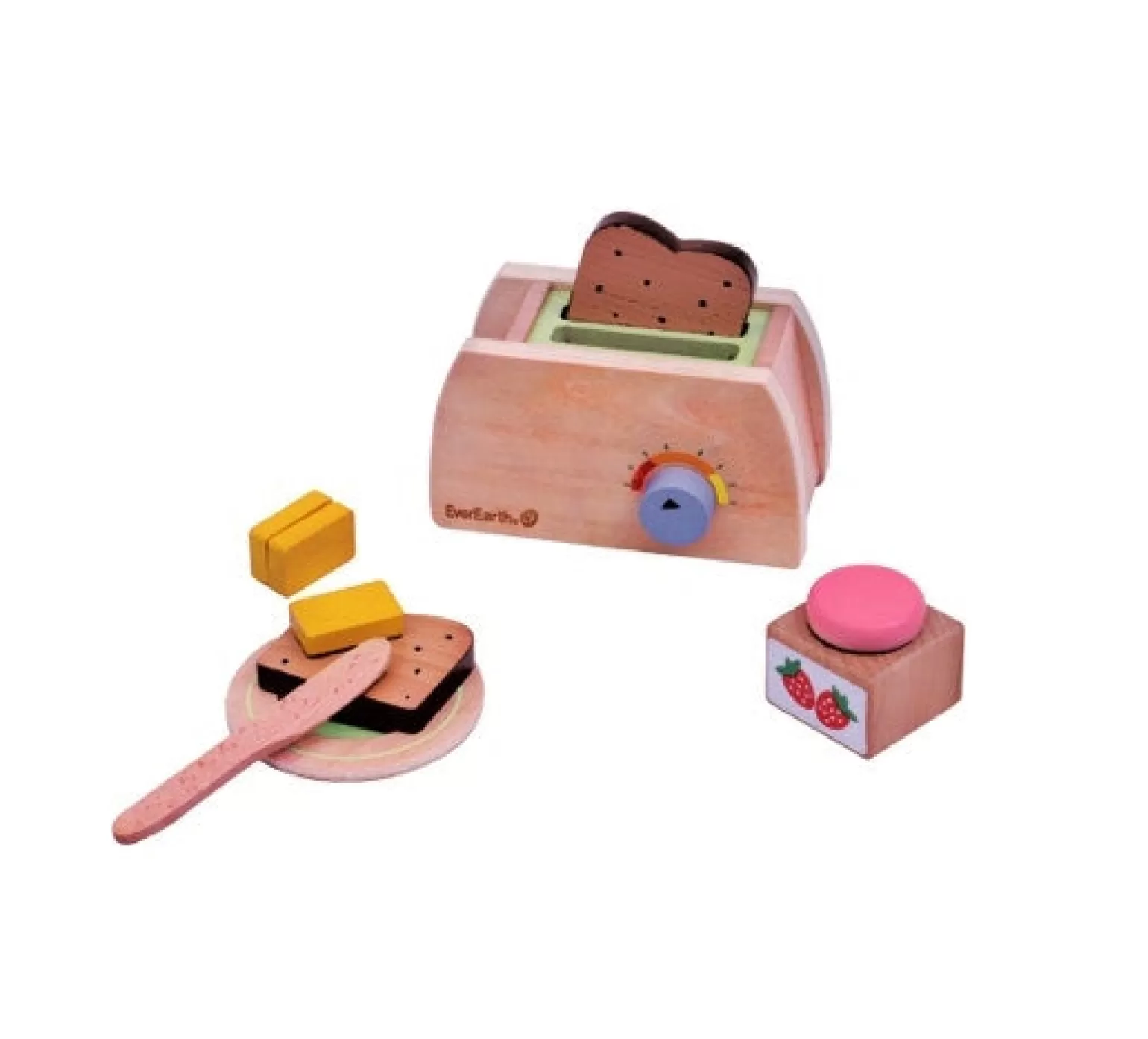 Clearance Wooden Breakfast Set Pretend + Imaginative Play