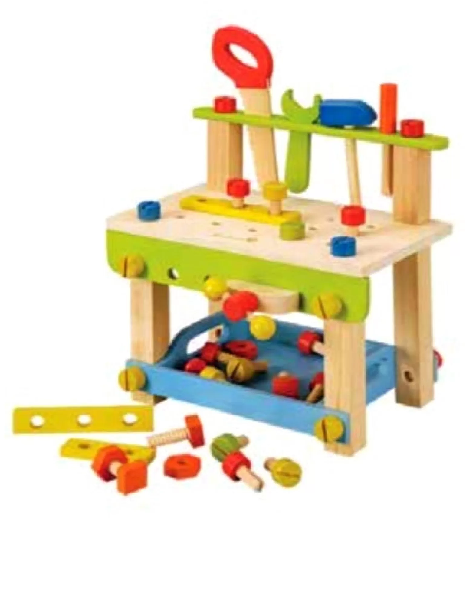 Fashion Wooden Carpenters Workbench Pretend + Imaginative Play