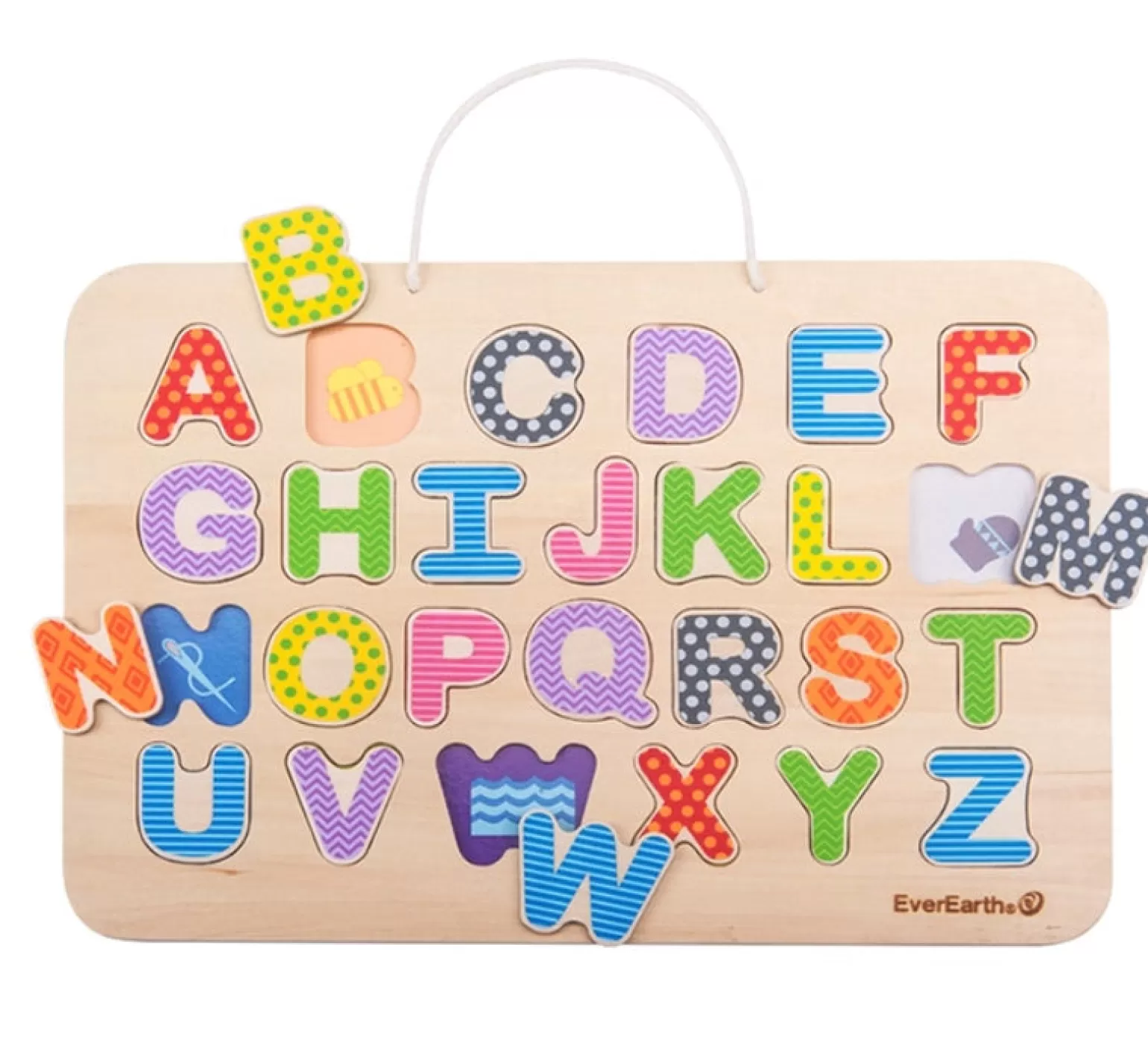 Best Sale Wooden Magnetic Alphabet Puzzle And Drawing Wooden Toys