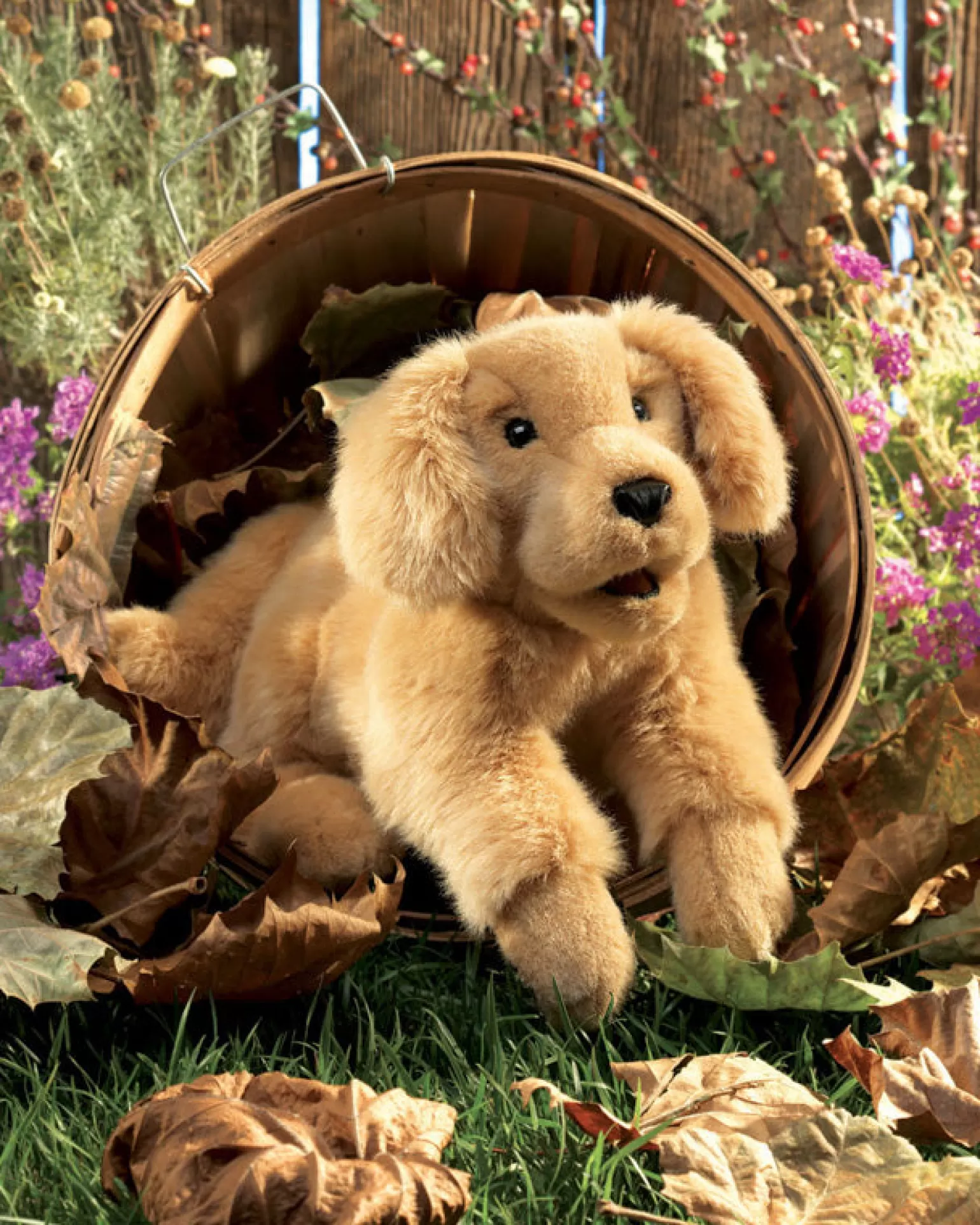 Folkmanis - Golden Retriever Puppy Puppet