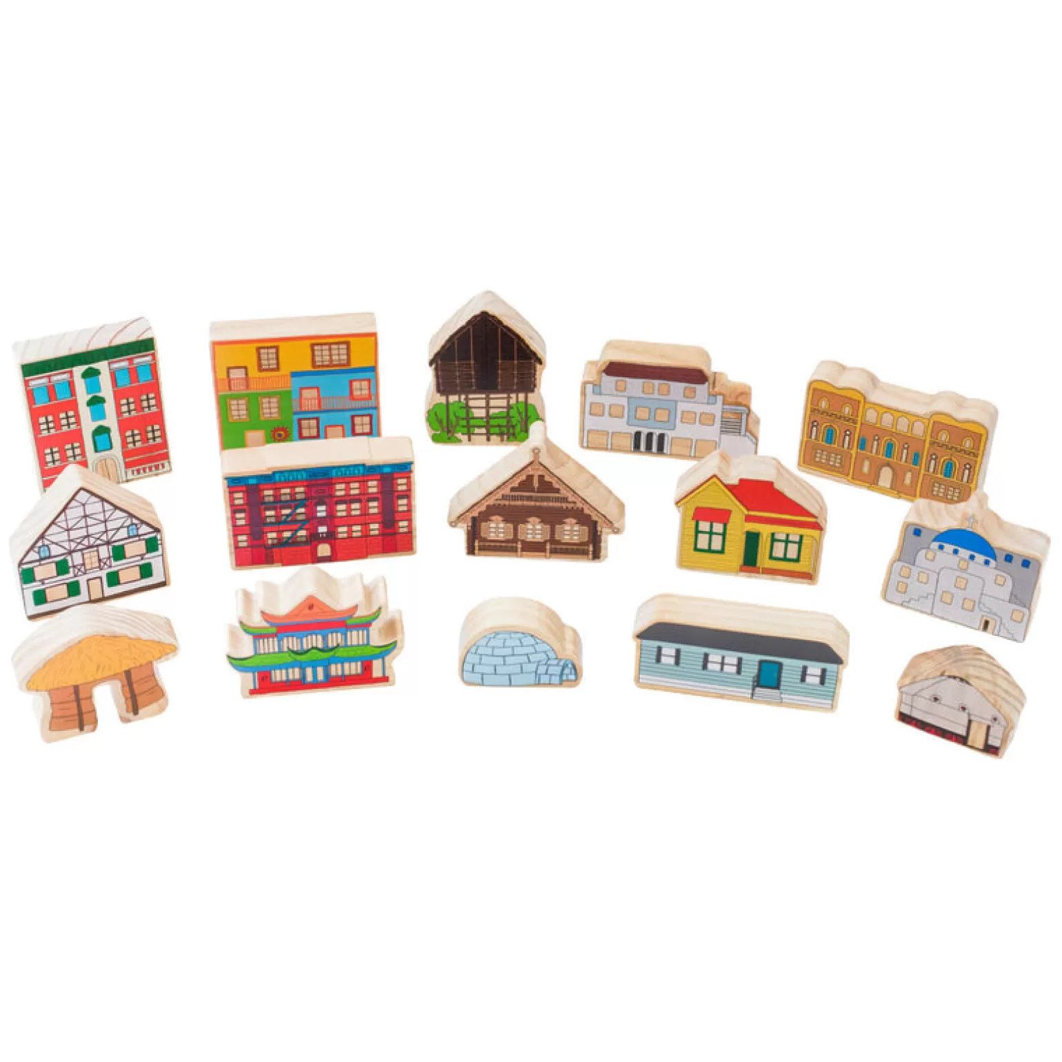 Online Freckled Frog Homes Around The World Wooden Toys