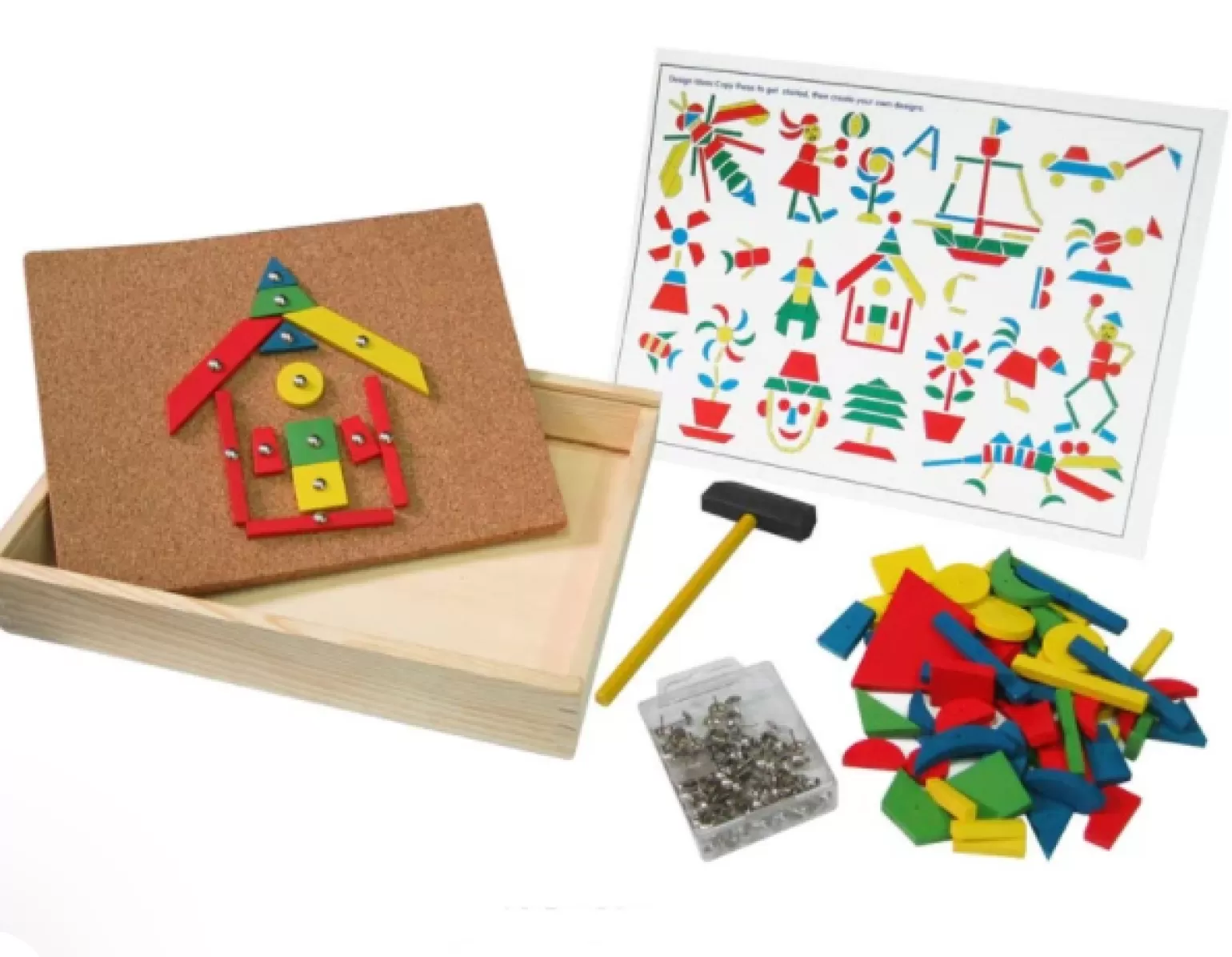 Hot - Wooden Tap Tap Set In Box Wooden Toys