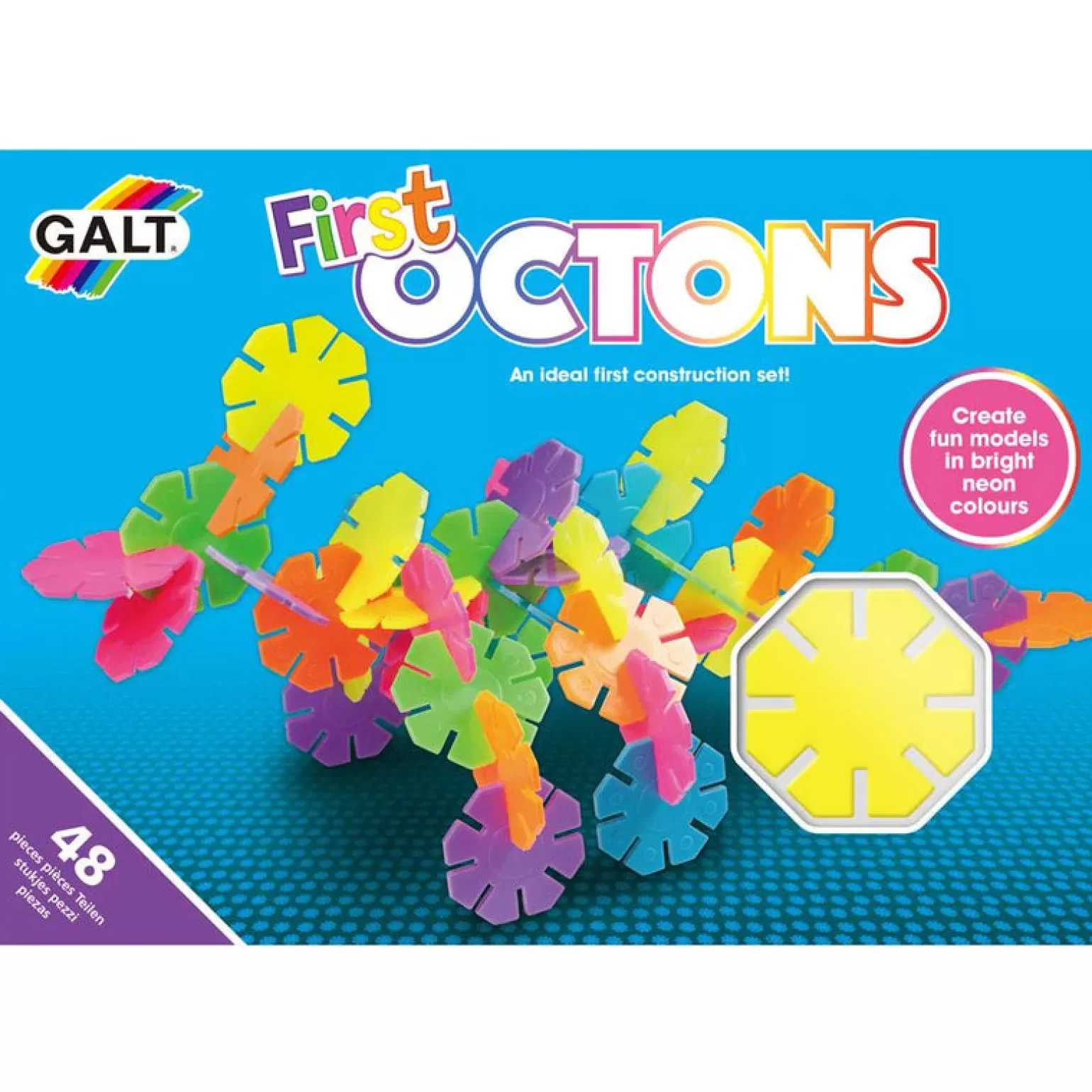 Galt First Octons 48 Neon Pieces