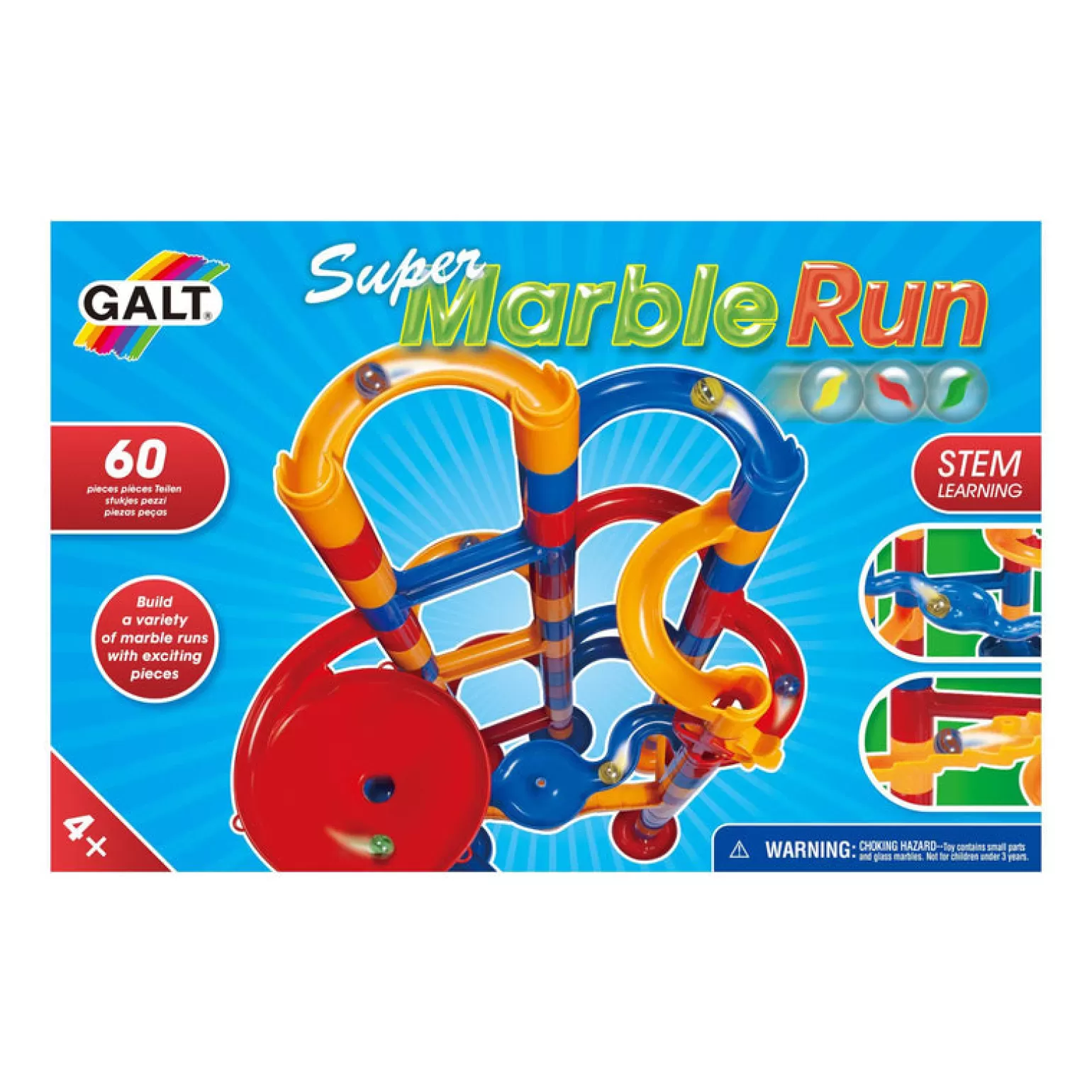 Galt Super Marble Run 60 Pieces