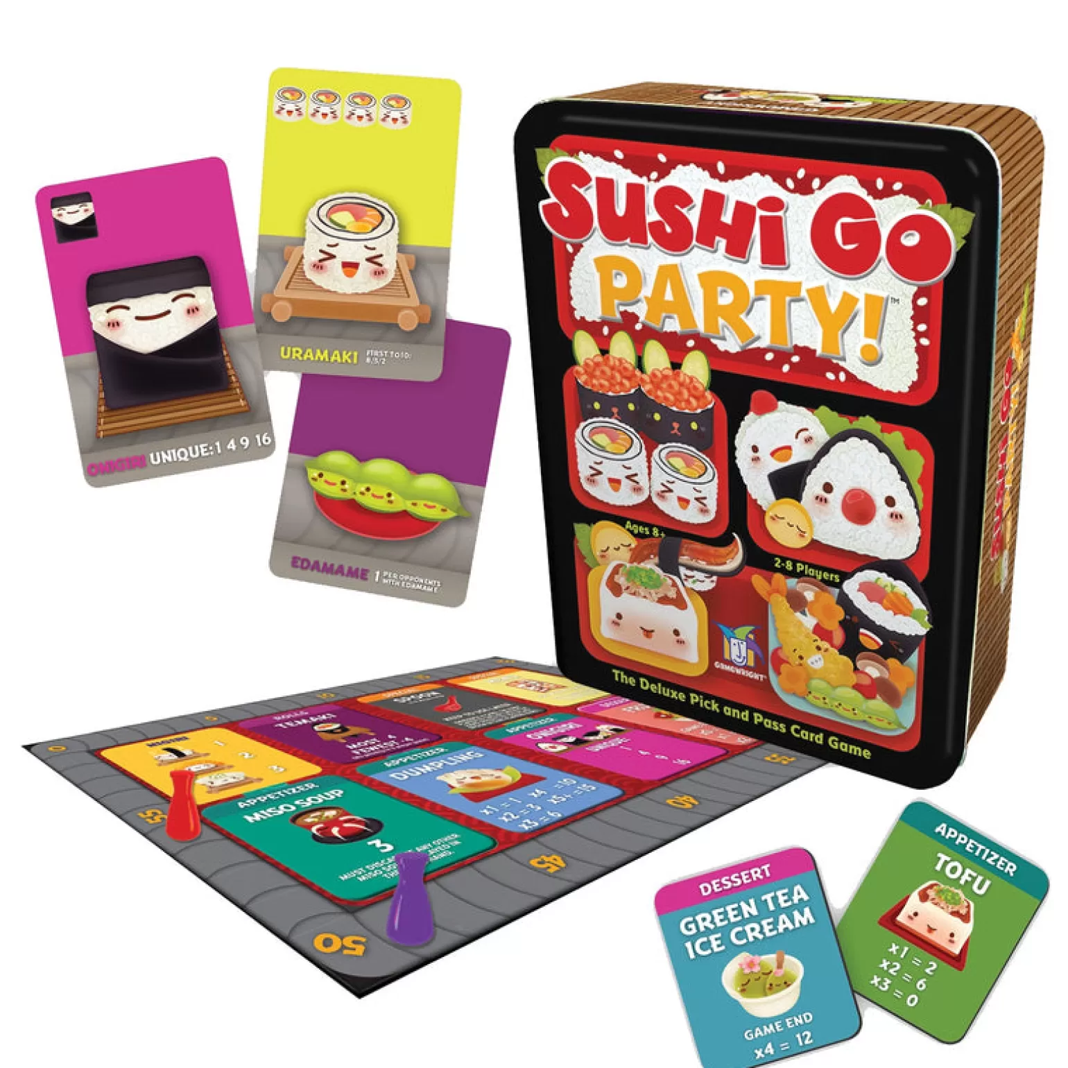 Gamewright - Sushi Go Party In Multi Colour Print