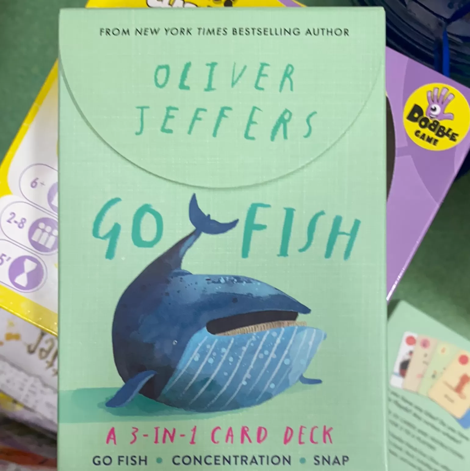 Mudpuppy Go Fish - Oliver Jeffers