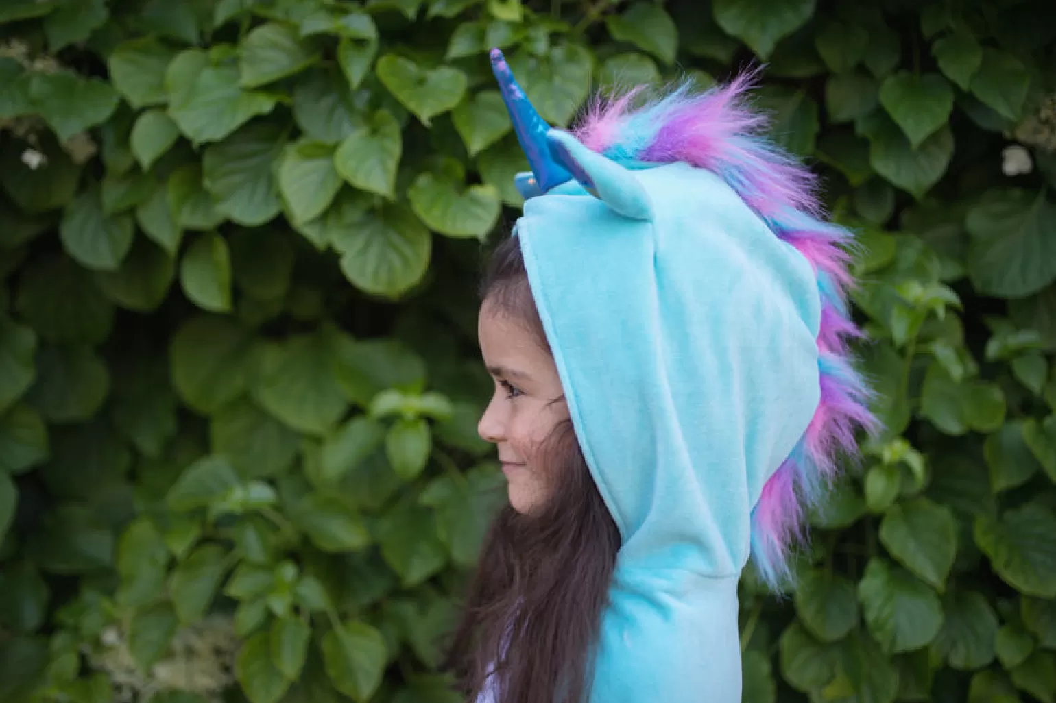 Great Pretenders - Reversible Unicorn And Dragon Kids Costume Cape In Blue