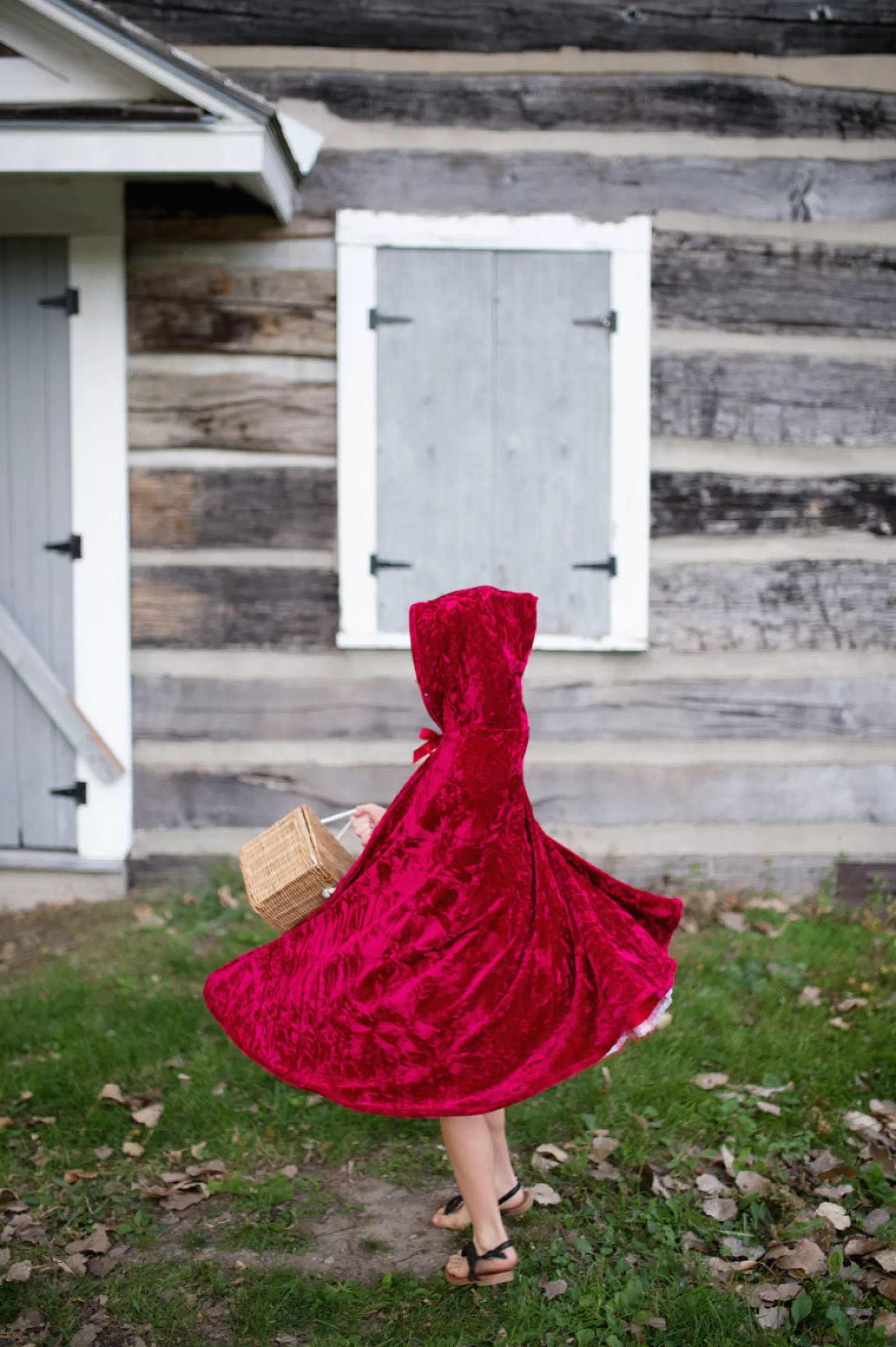 Great Pretenders Little Red Riding Hood Costume Cape For Kids