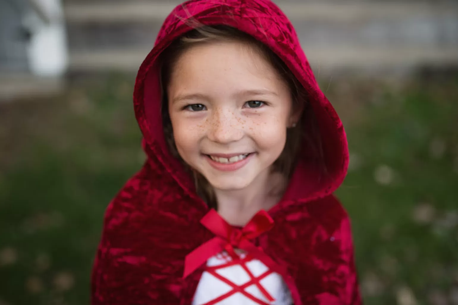 Great Pretenders Little Red Riding Hood Costume Cape For Kids
