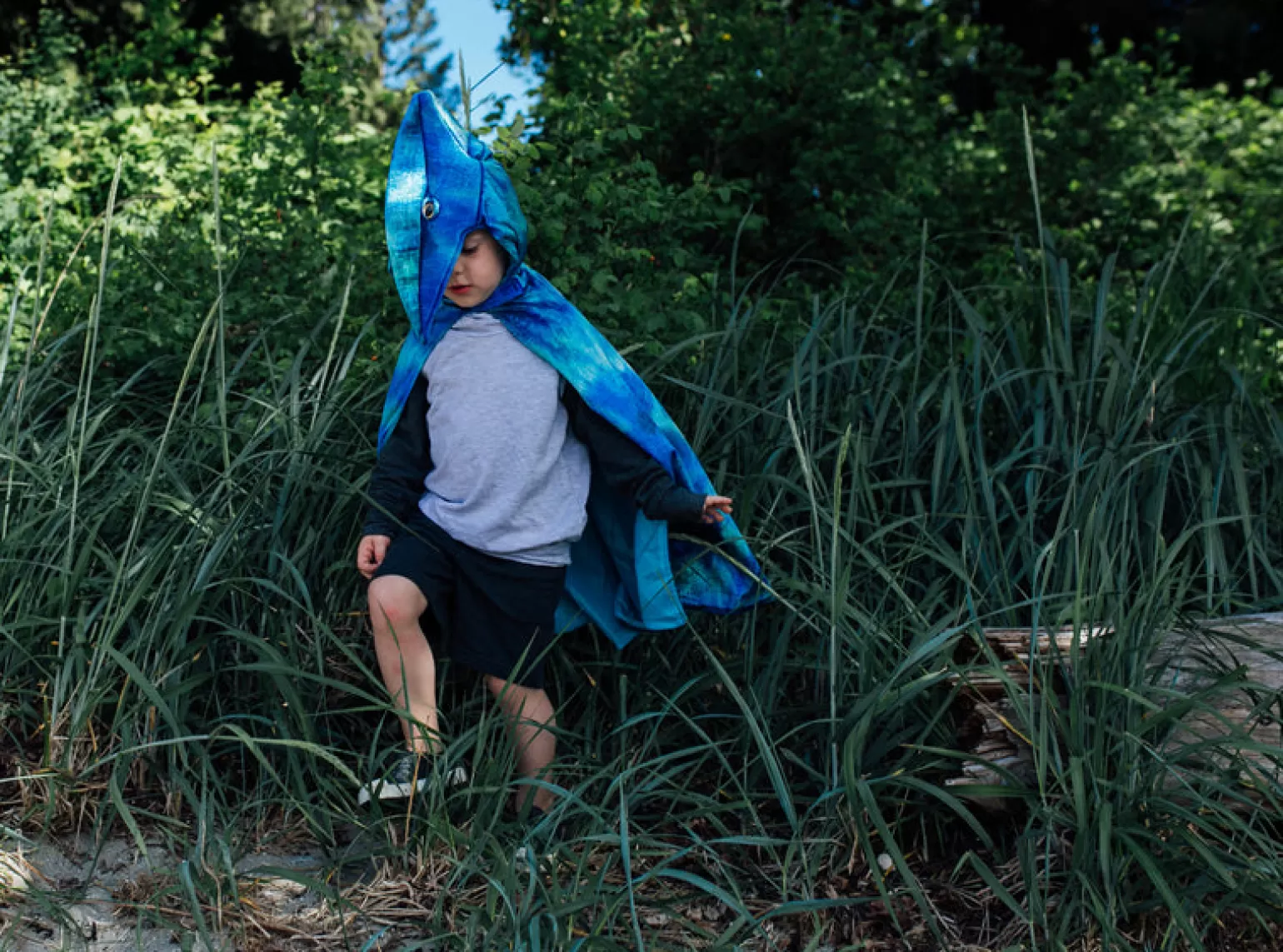Great Pretenders Pterodactyl Hooded Dinosaur Cape Costume For Kids