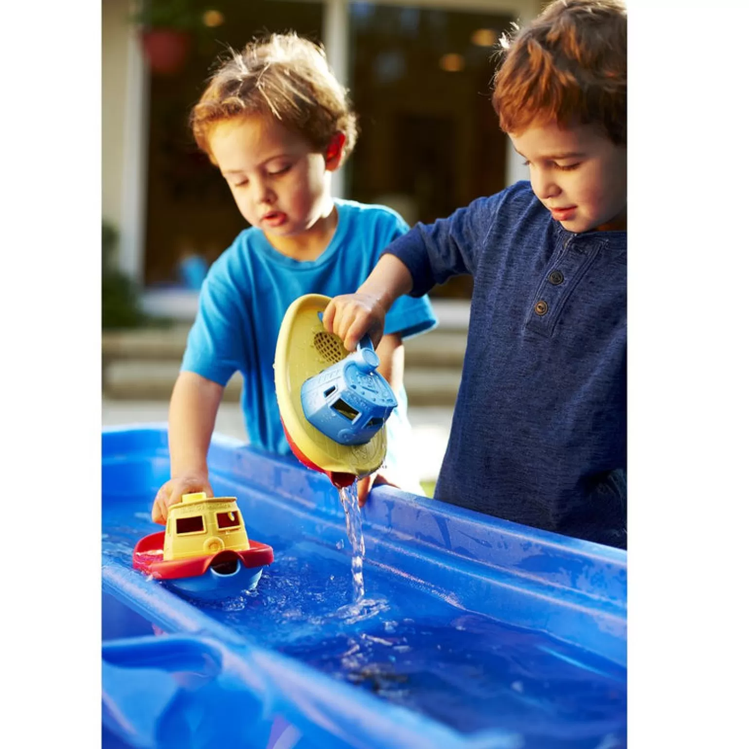 Green Toys - Tug Boat Bath Toy In Assorted Colours
