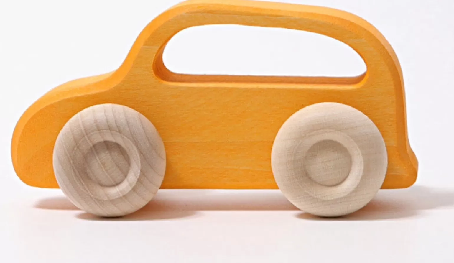 Flash Sale Grimms -5 Wooden Slimline Cars In Multi Colour Print Wooden Toys