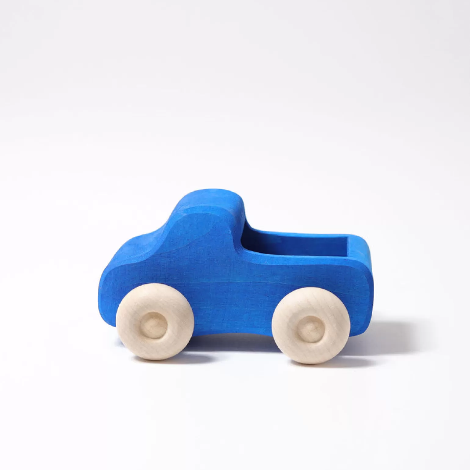 Hot - Small Truck Blue Wooden Toys