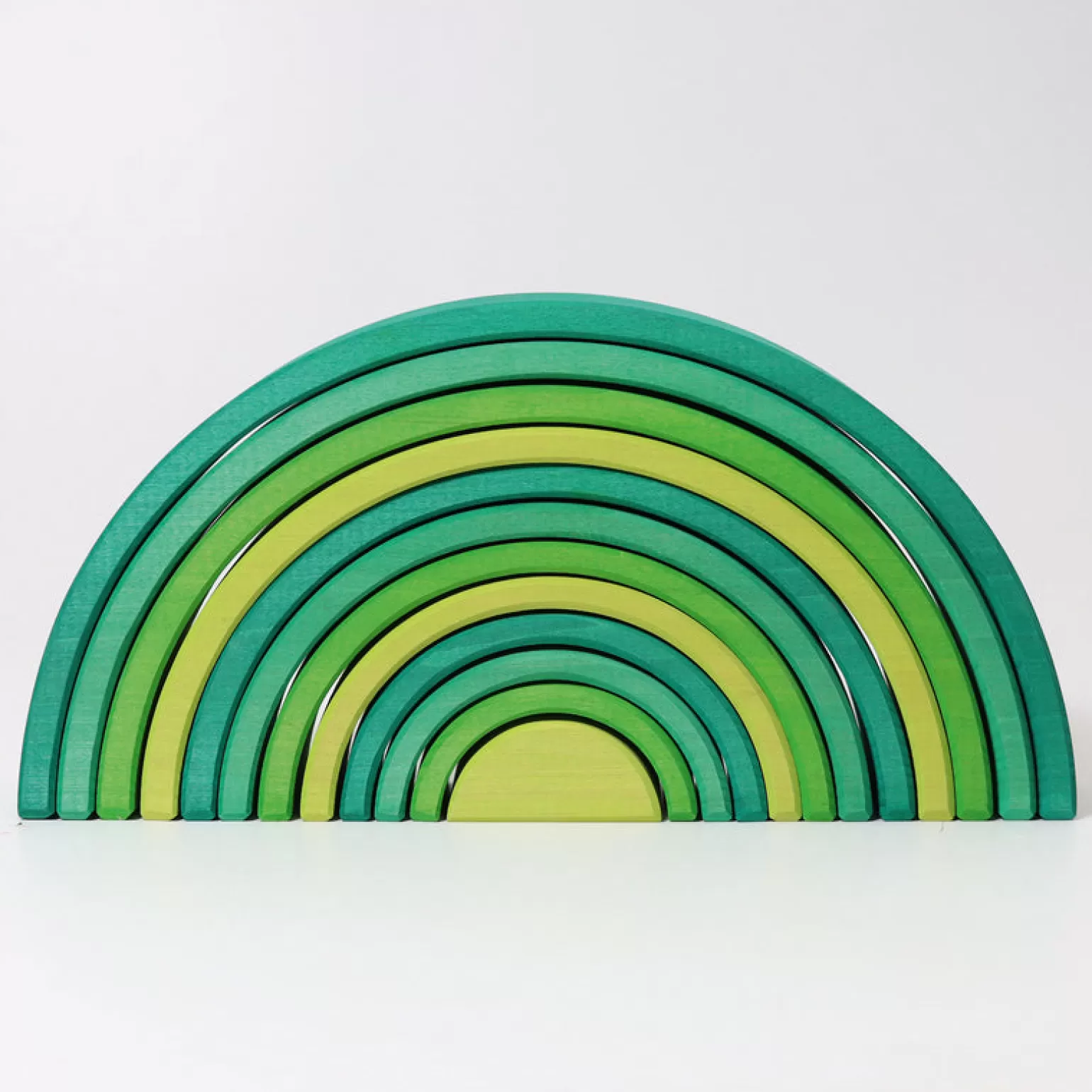 Cheap Wooden Forest Green Rainbow Large Wooden Toys