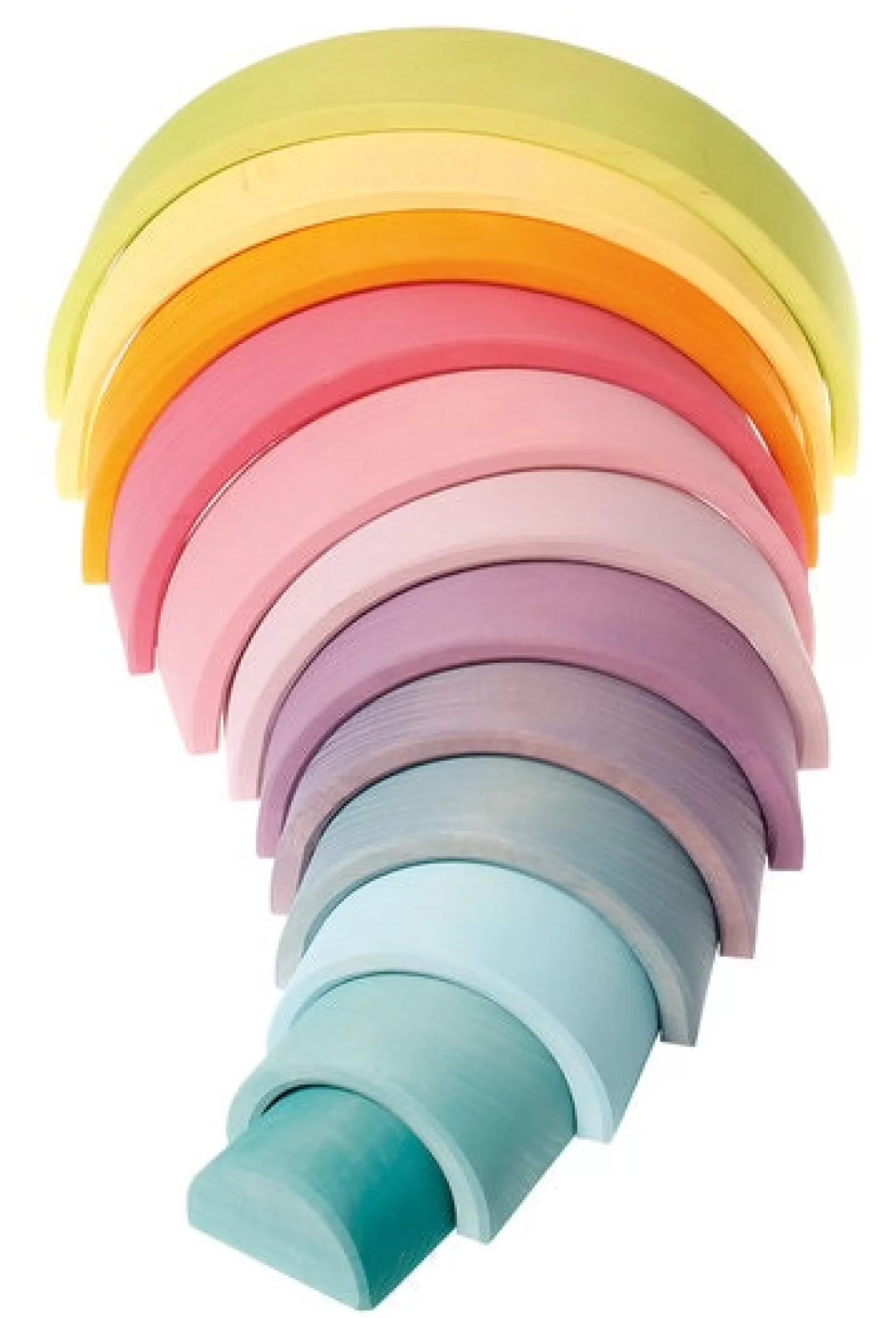 Discount Wooden Rainbow Large In Pastel Wooden Toys