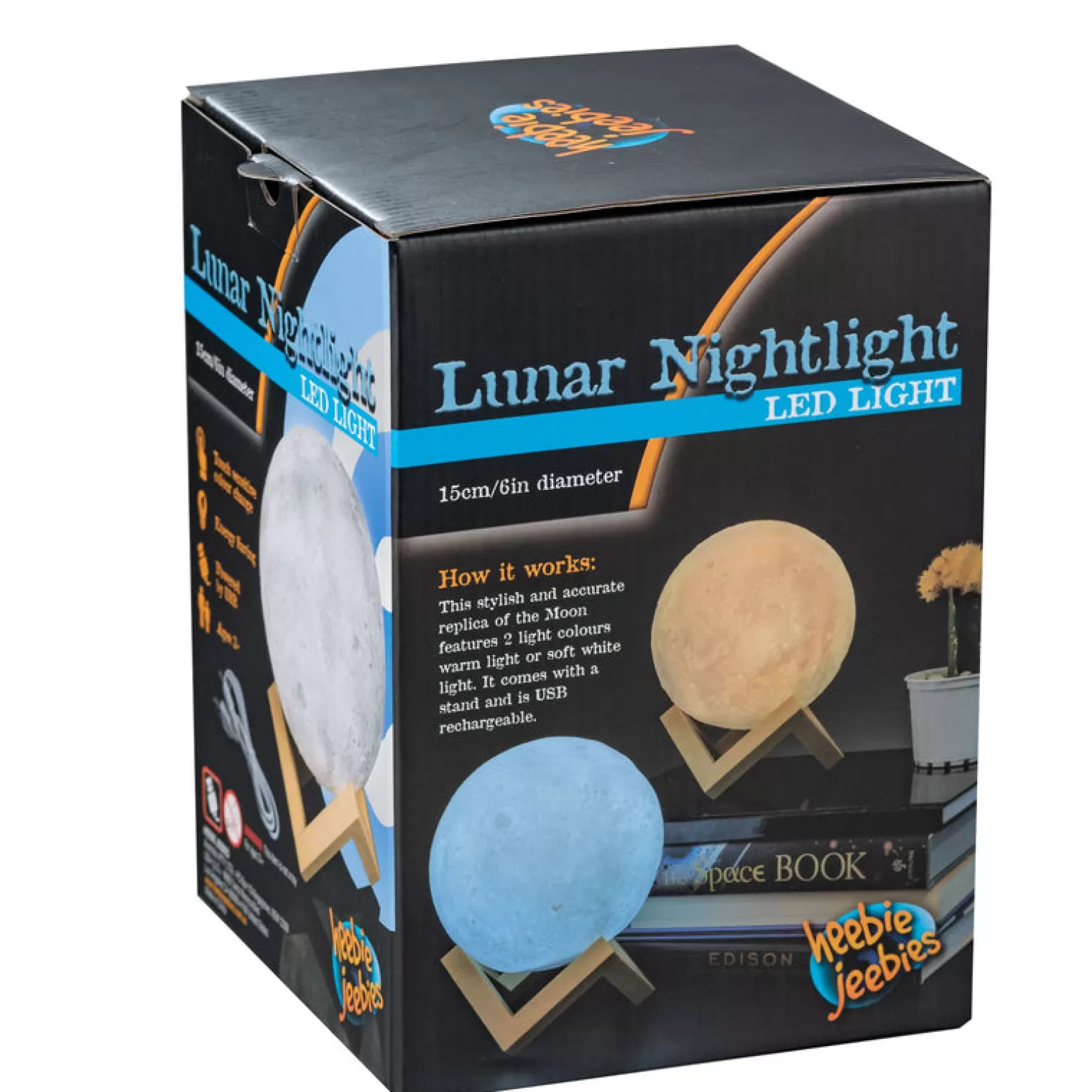 Heebie Jeebies Lunar Nightlight