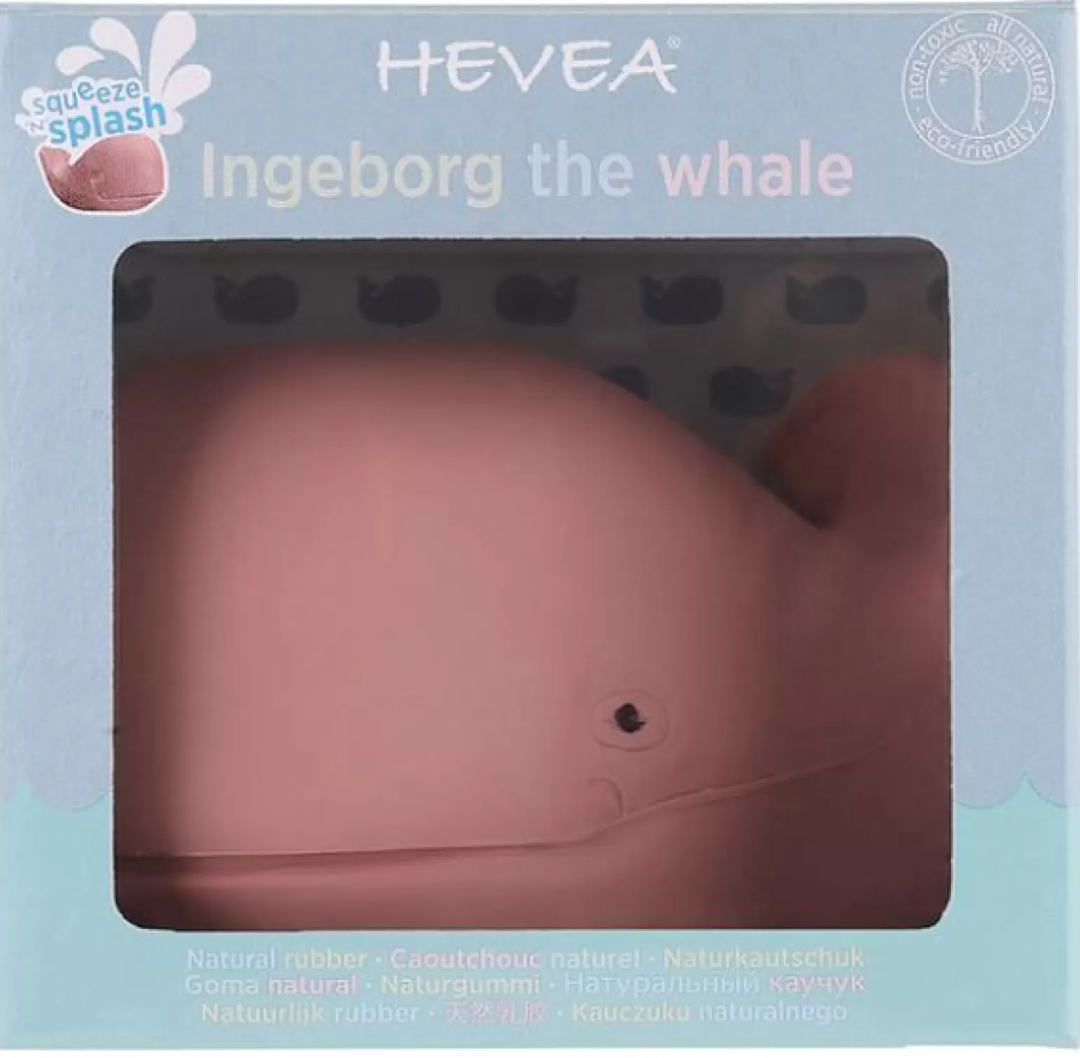 Hevea - Whale Natural Rubber Pink