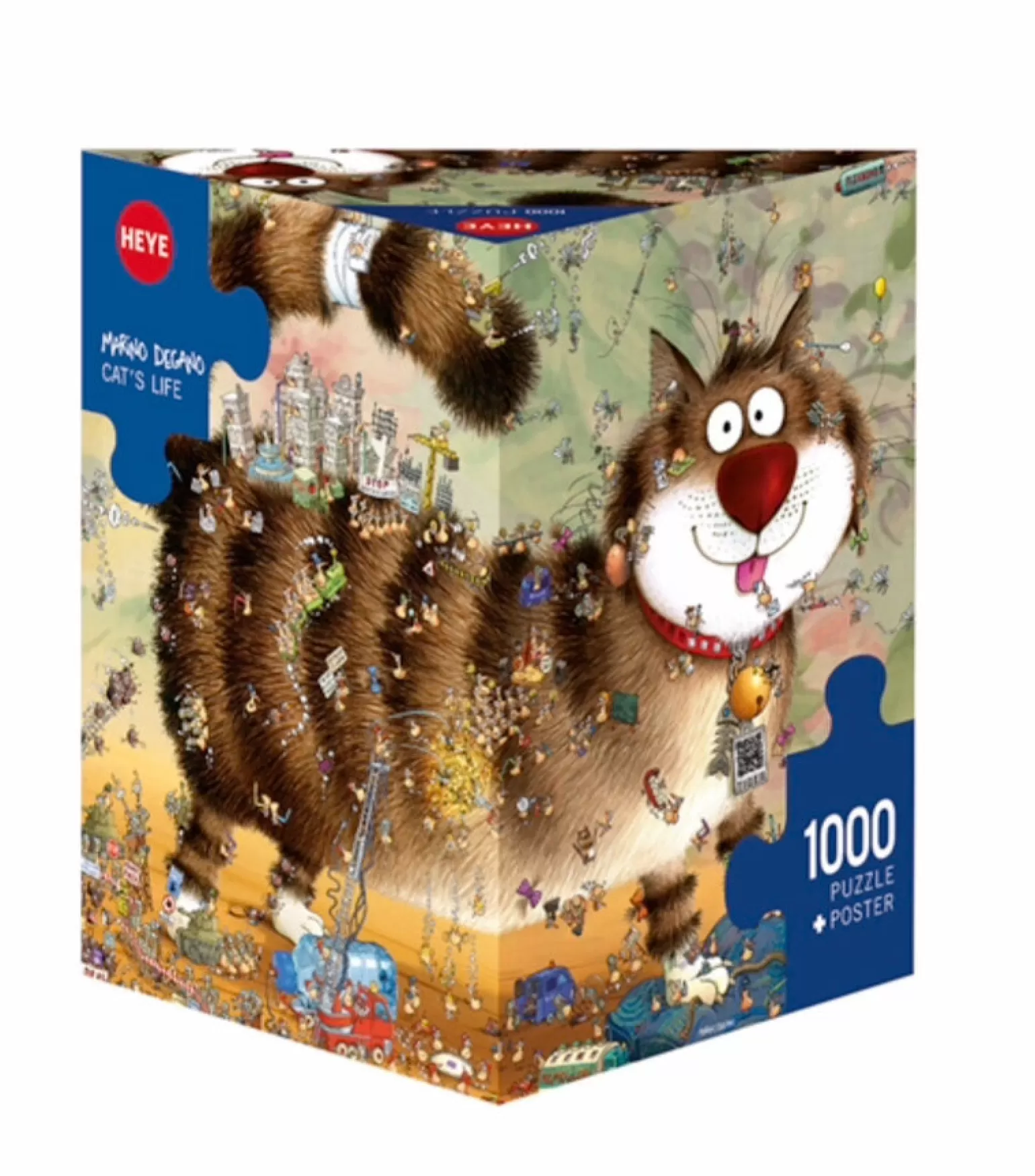 Heye - Puzzle 1000 Piece Cat's Life