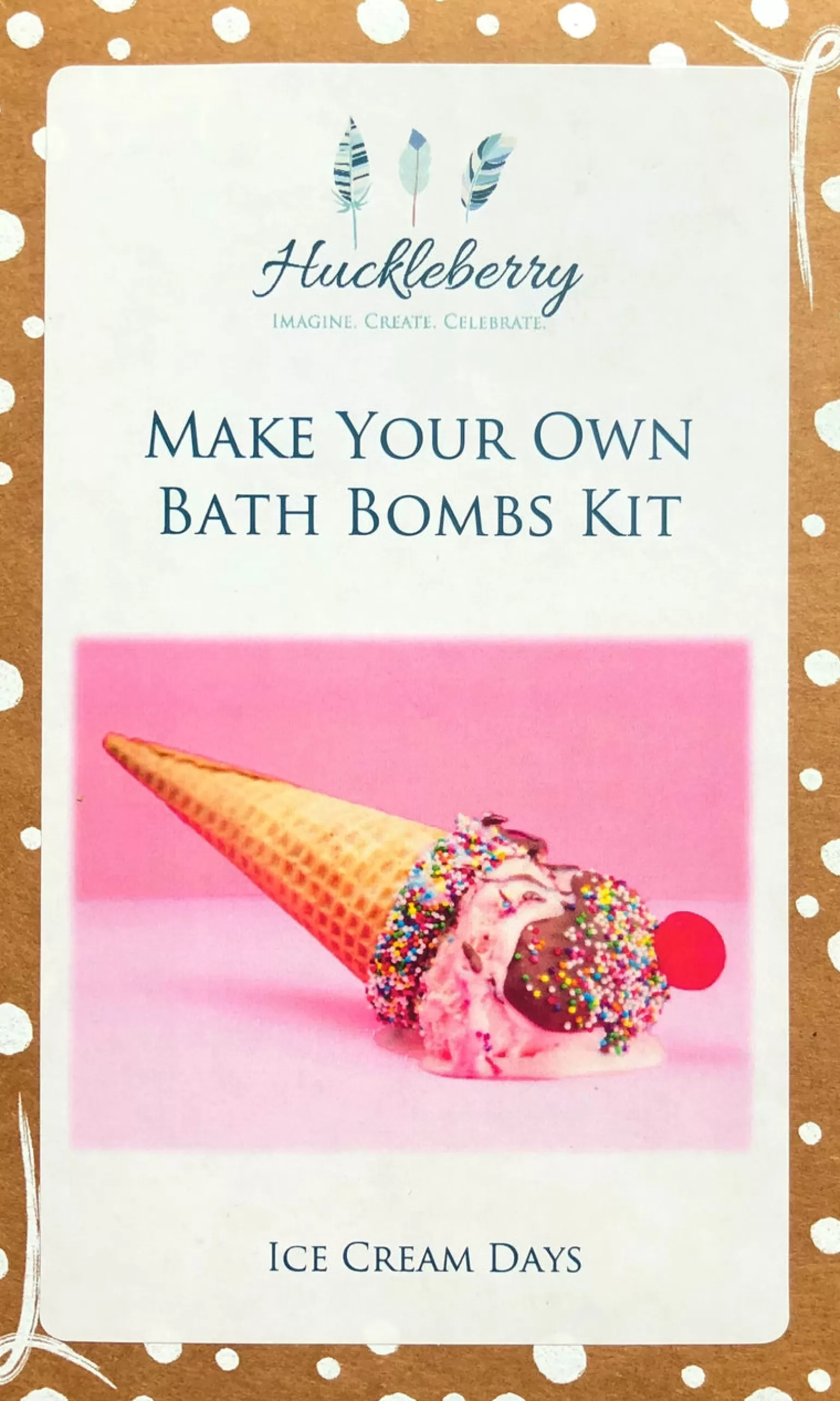 Huckleberry - Make Your Own Bath Bombs Kit - Ice Cream Days