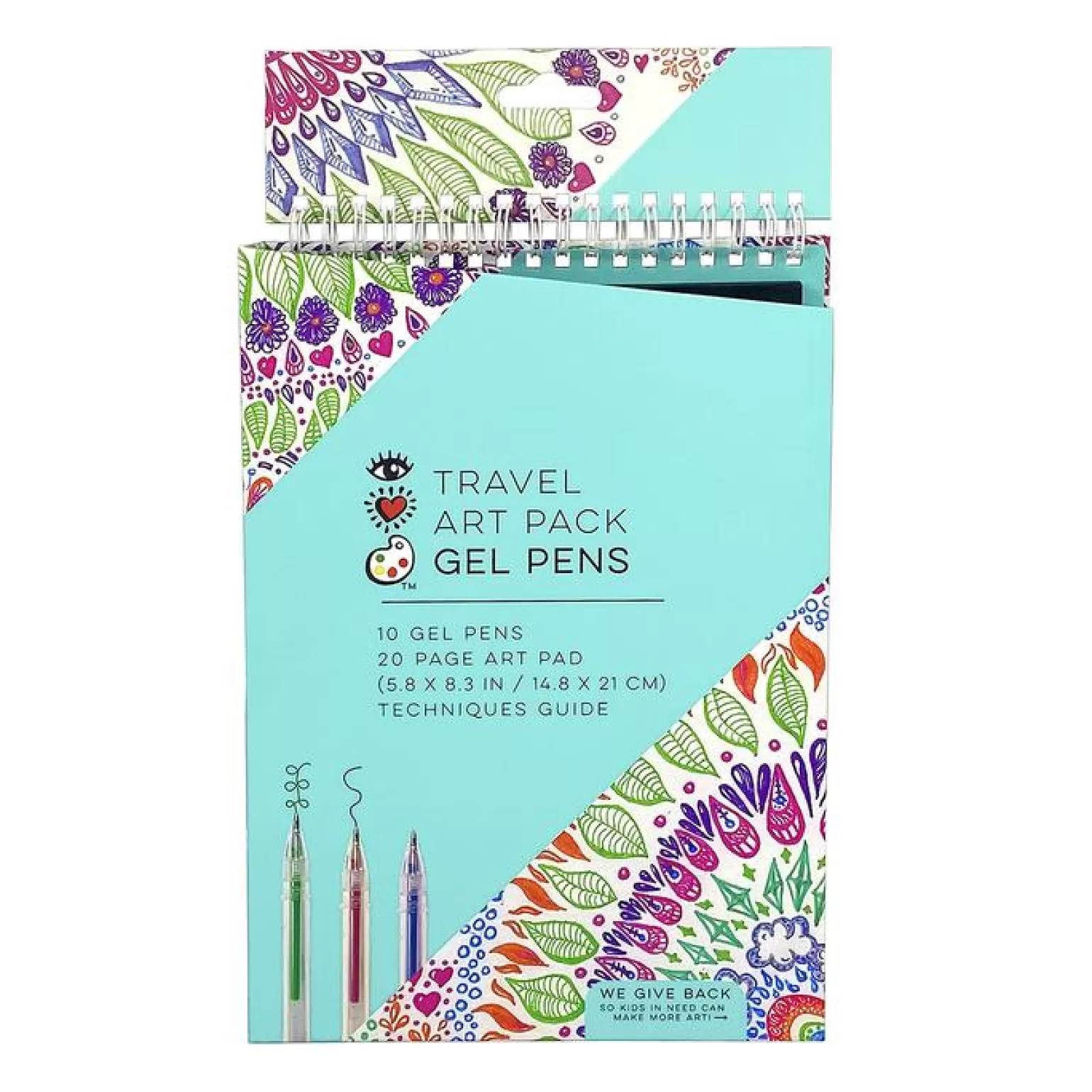 Clearance Iheartart - Travel Art Pack Gel Pens Arts + Crafts