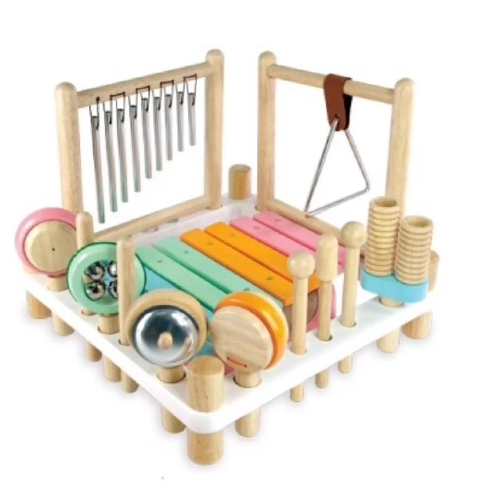 Outlet - Music Melody Mix, Pastel Wooden Toys