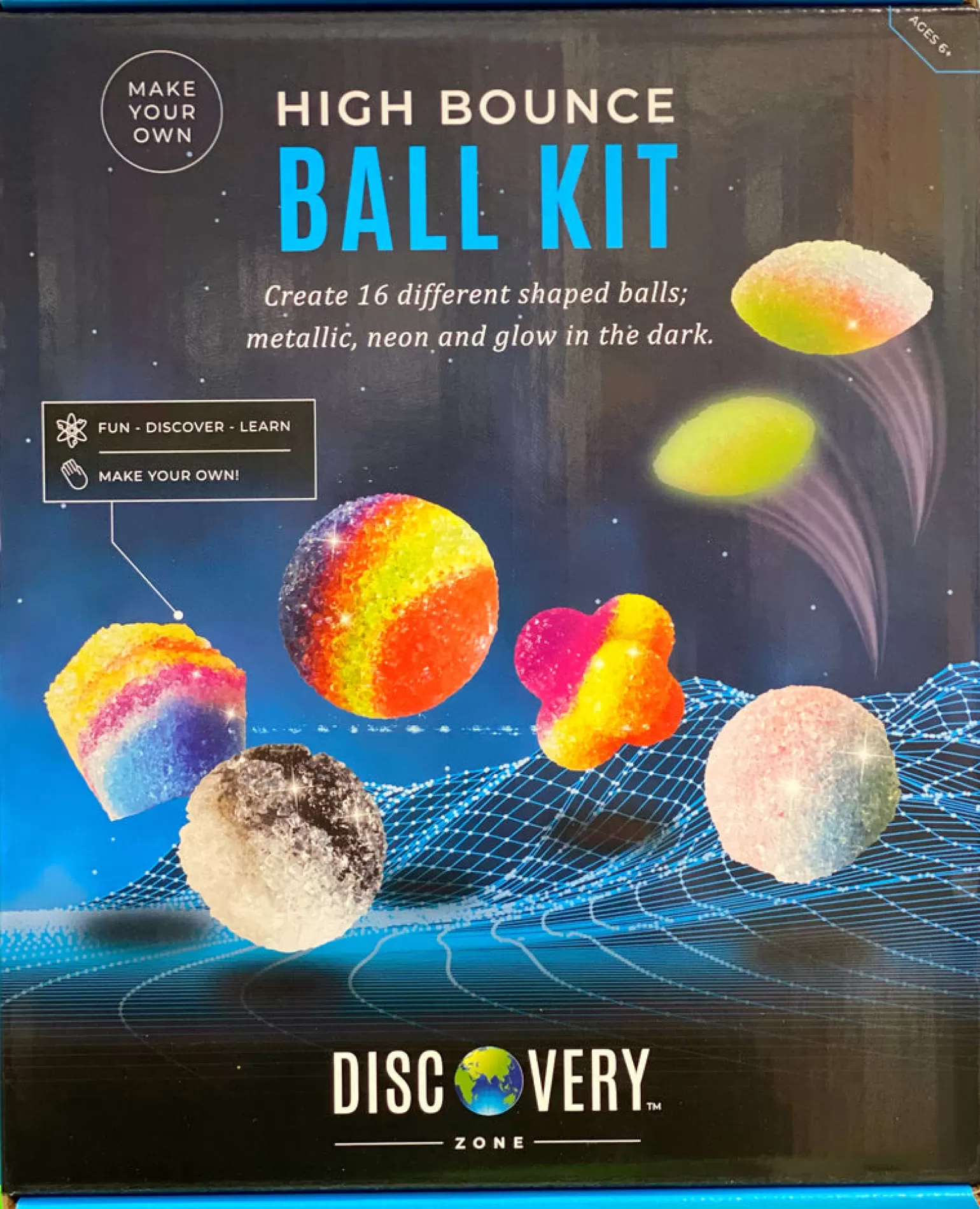 Cheap - Make Your Own High Bounce Ball Kit Arts + Crafts