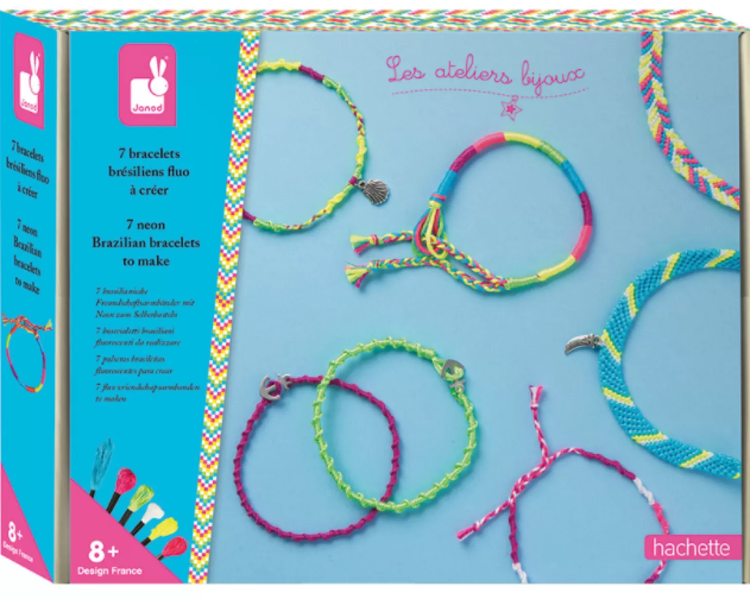 Outlet - Neon Bracelet Kit Arts + Crafts