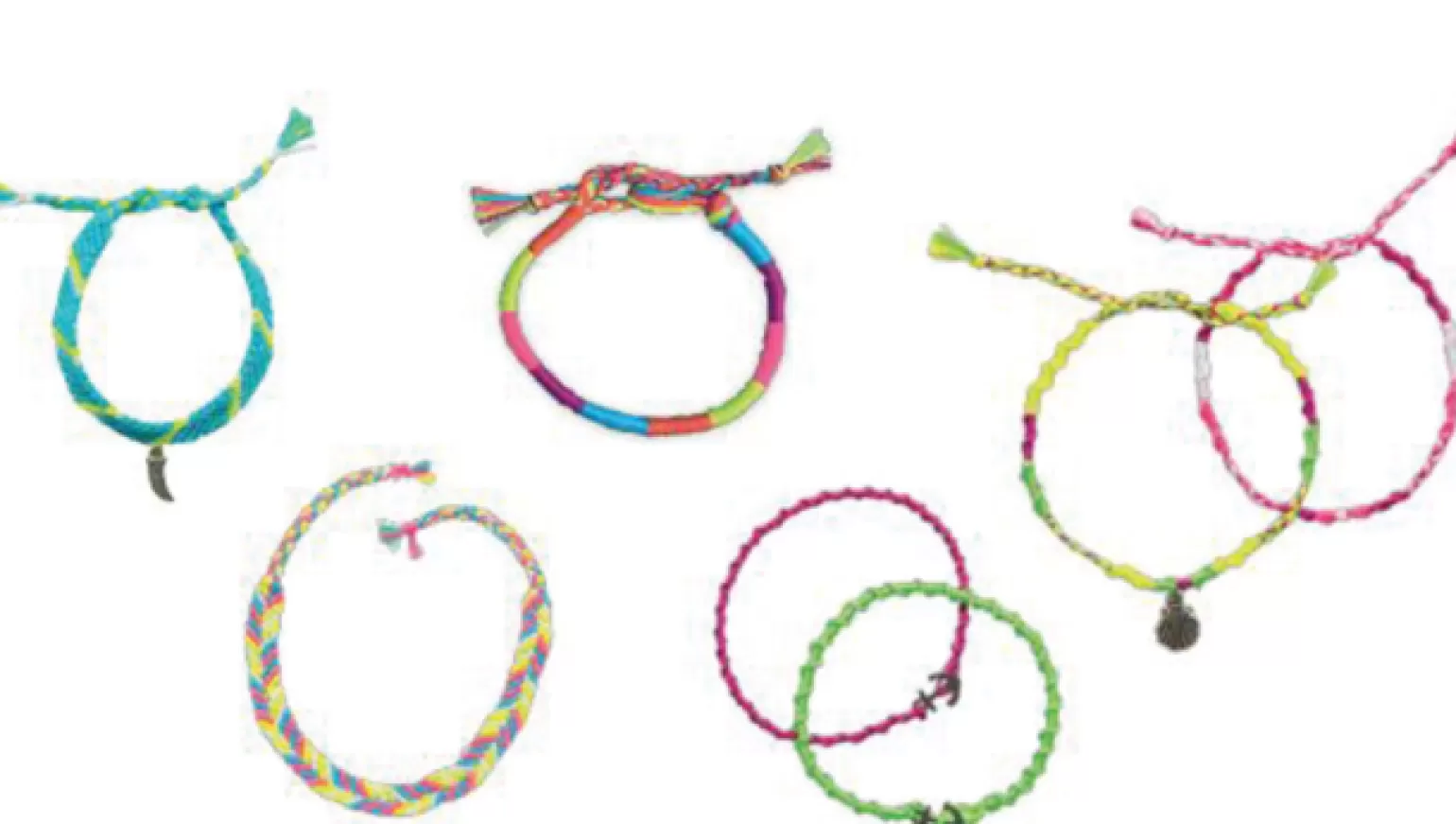 Outlet - Neon Bracelet Kit Arts + Crafts