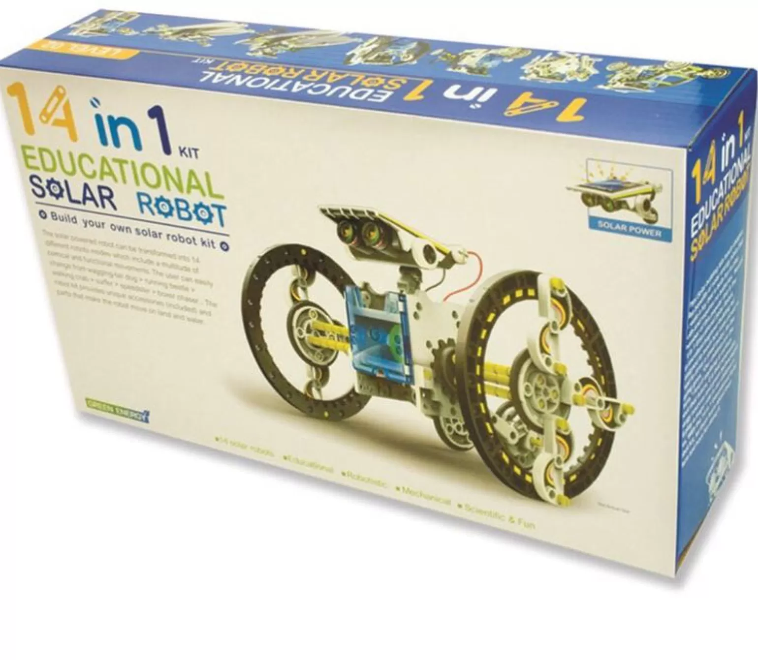 Johnco - 14 In 1 Educational Solar Robot