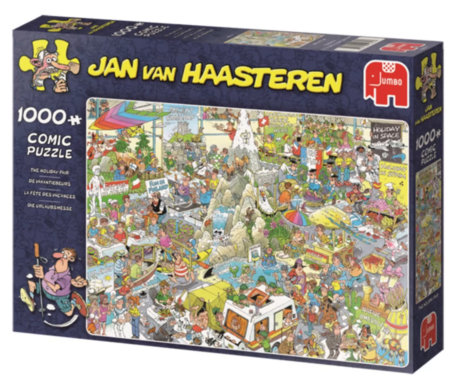 Jumbo - Jan Van Haasteren Jigsaw Puzzle 1000 Piece, Holiday Fair