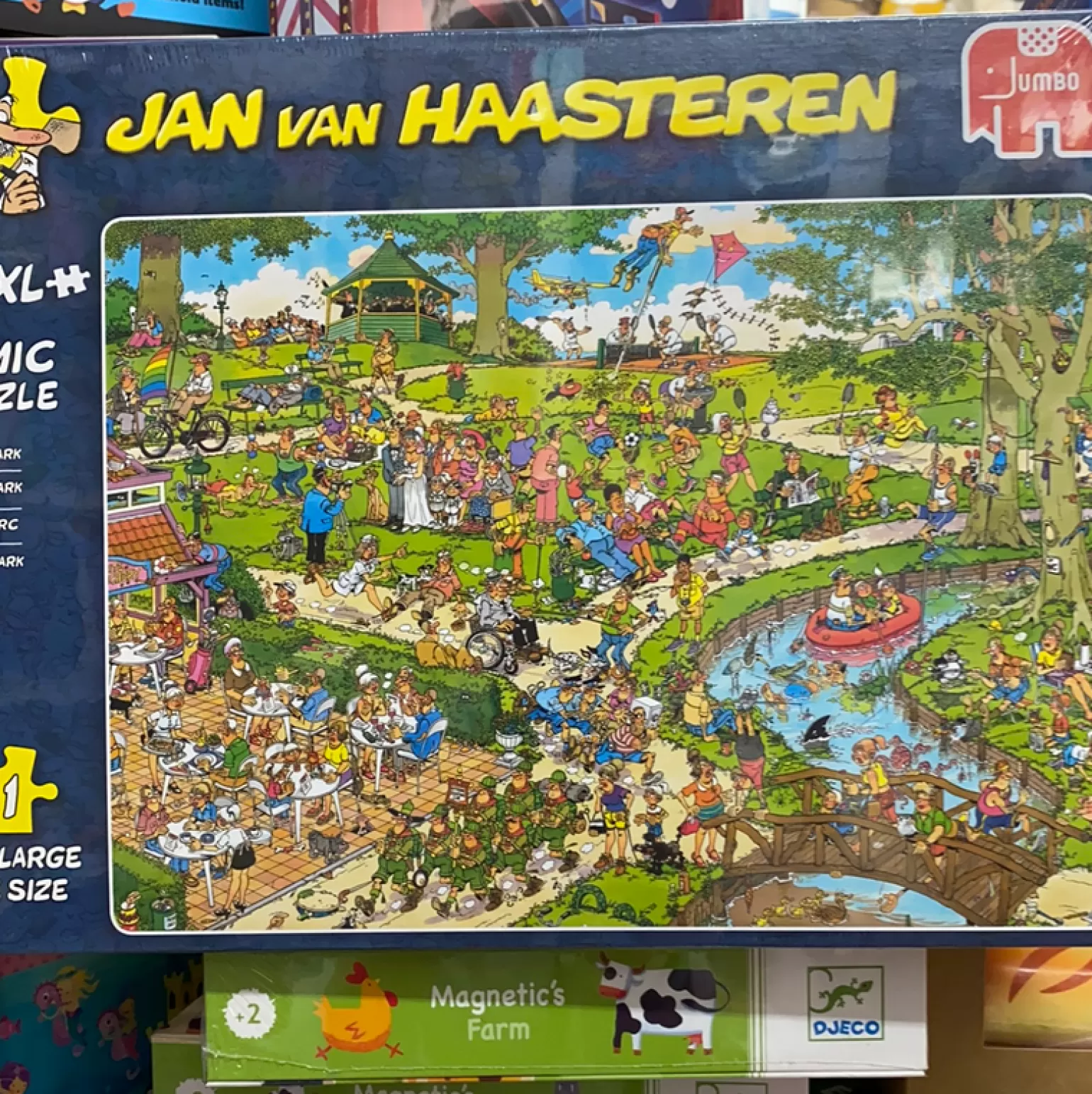 Jumbo - Jan Van Haasteren Jigsaw Puzzle 500 Xl , The Park