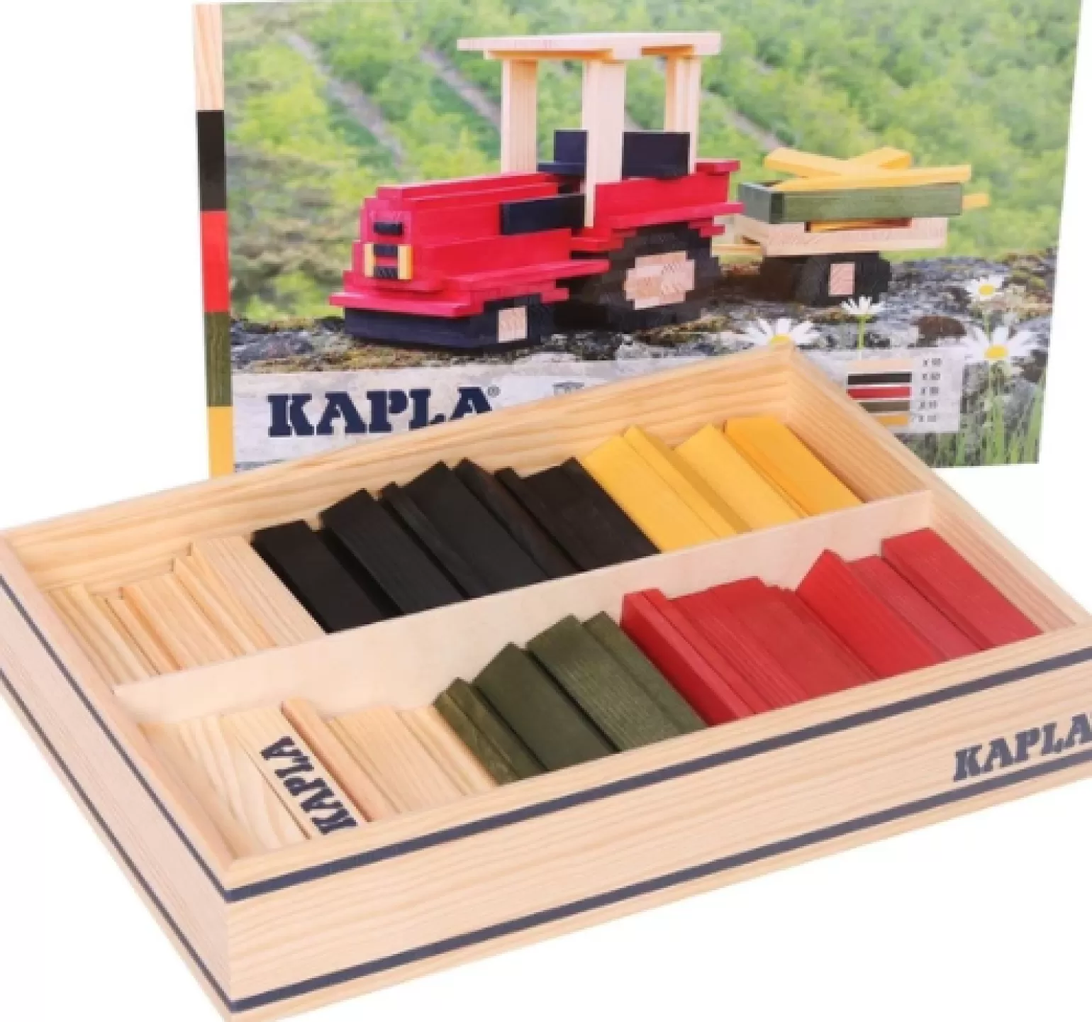 Kapla - Tractor Set 155 Pcs