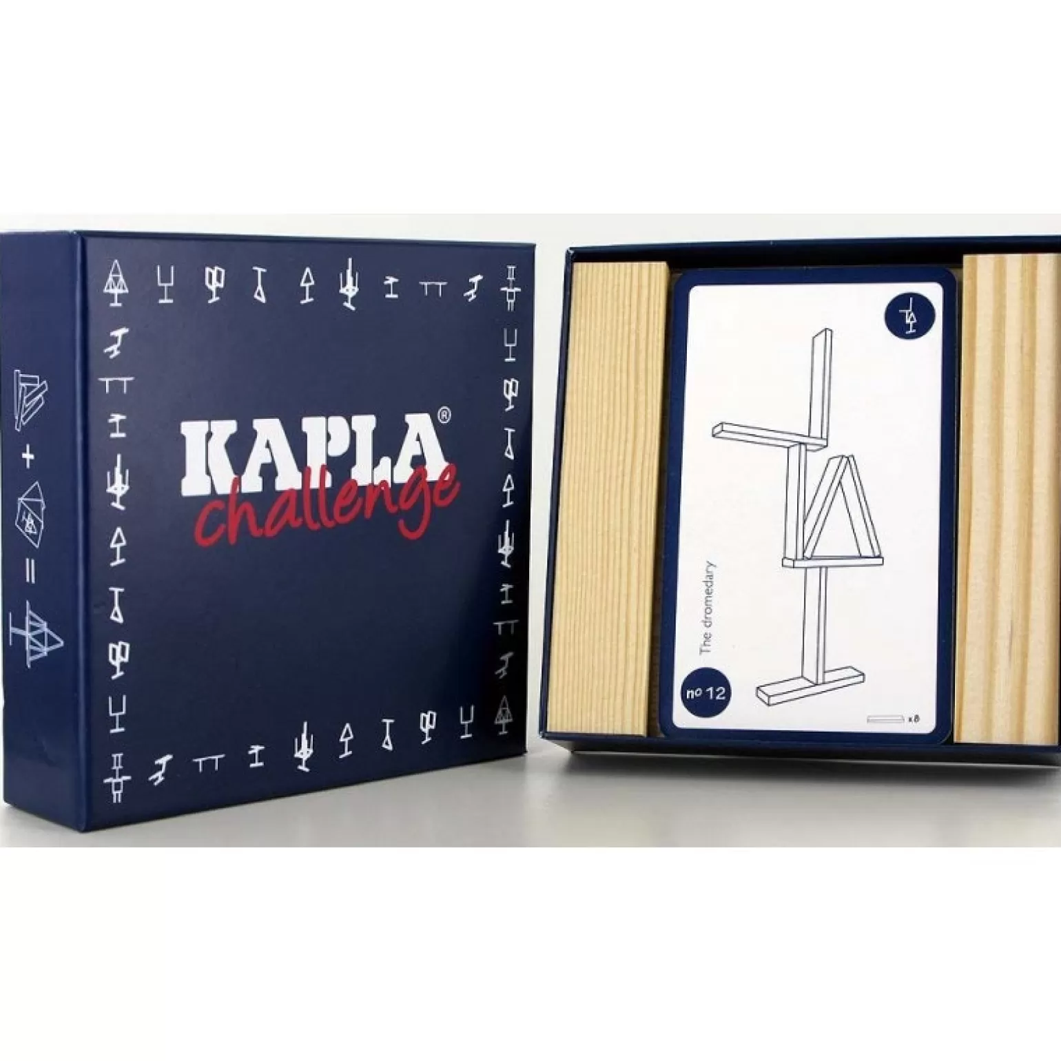 Kapla - Wooden Planks Challenge Set