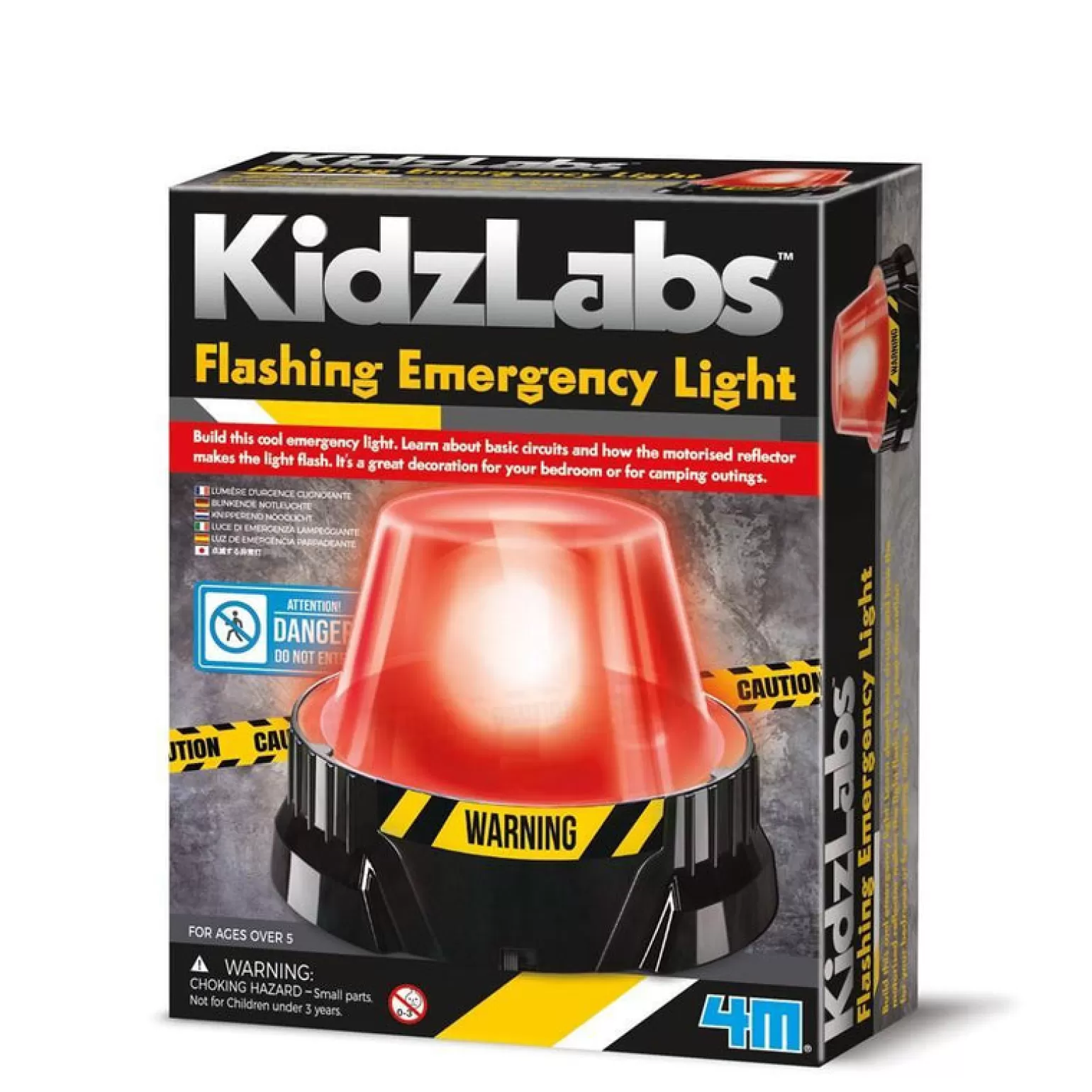 4M Kidz Labs - Flashing Emergency Light