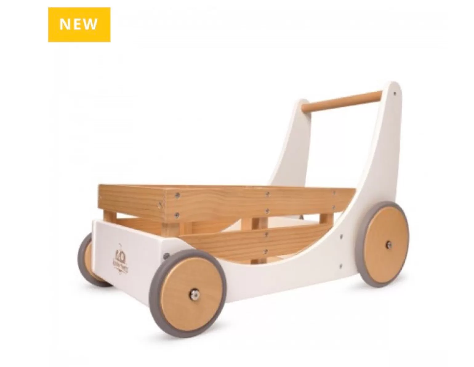 Hot - Cargo Walker, White Wooden Toys