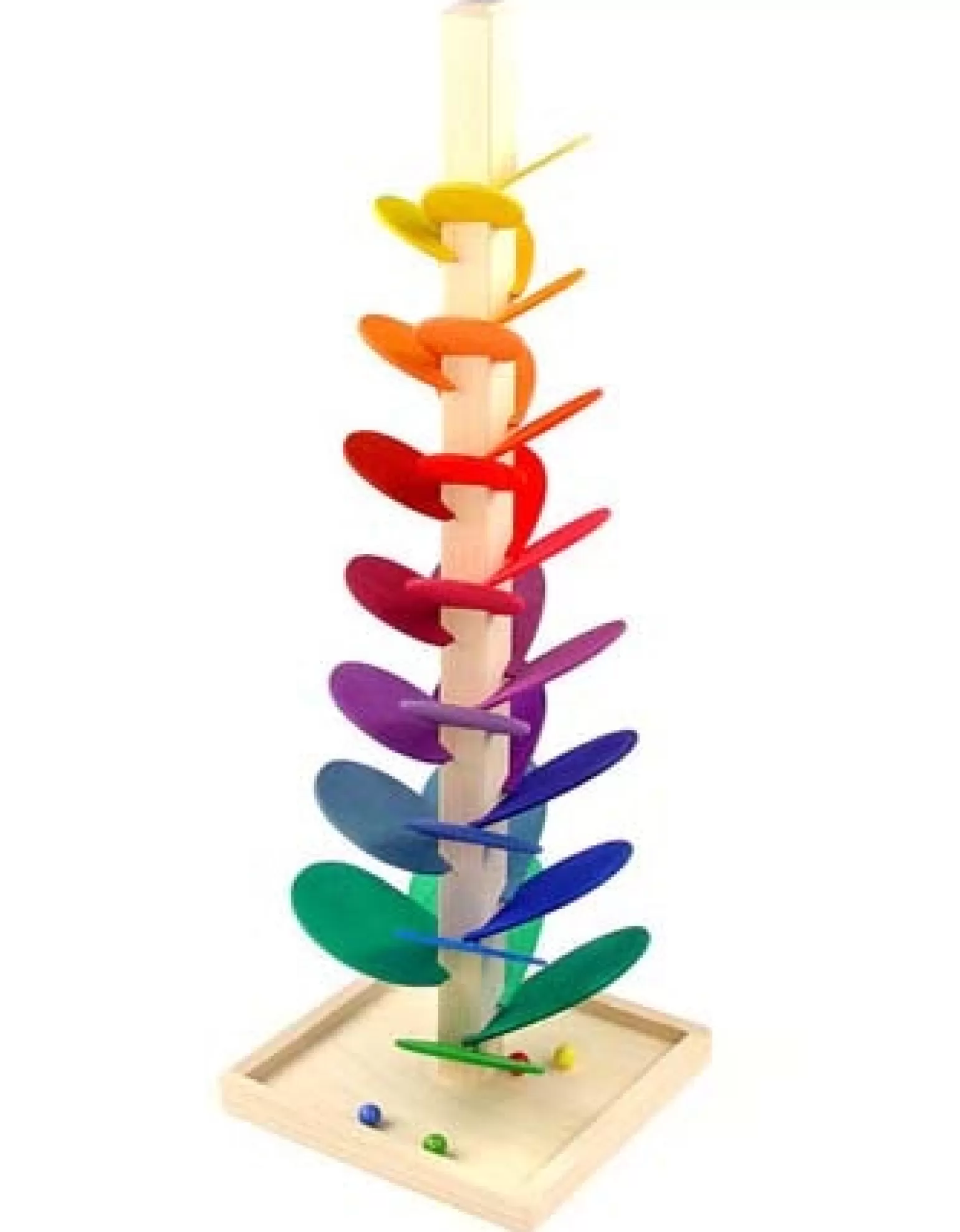 Hot - Marble Sounding Tree - Medium Wooden Toys