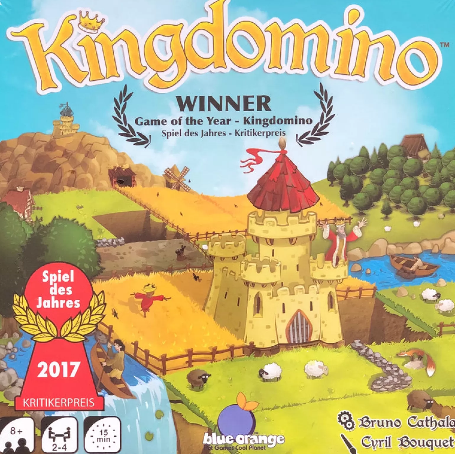 Blue Orange Games Kingdomino In Multi Colour Print