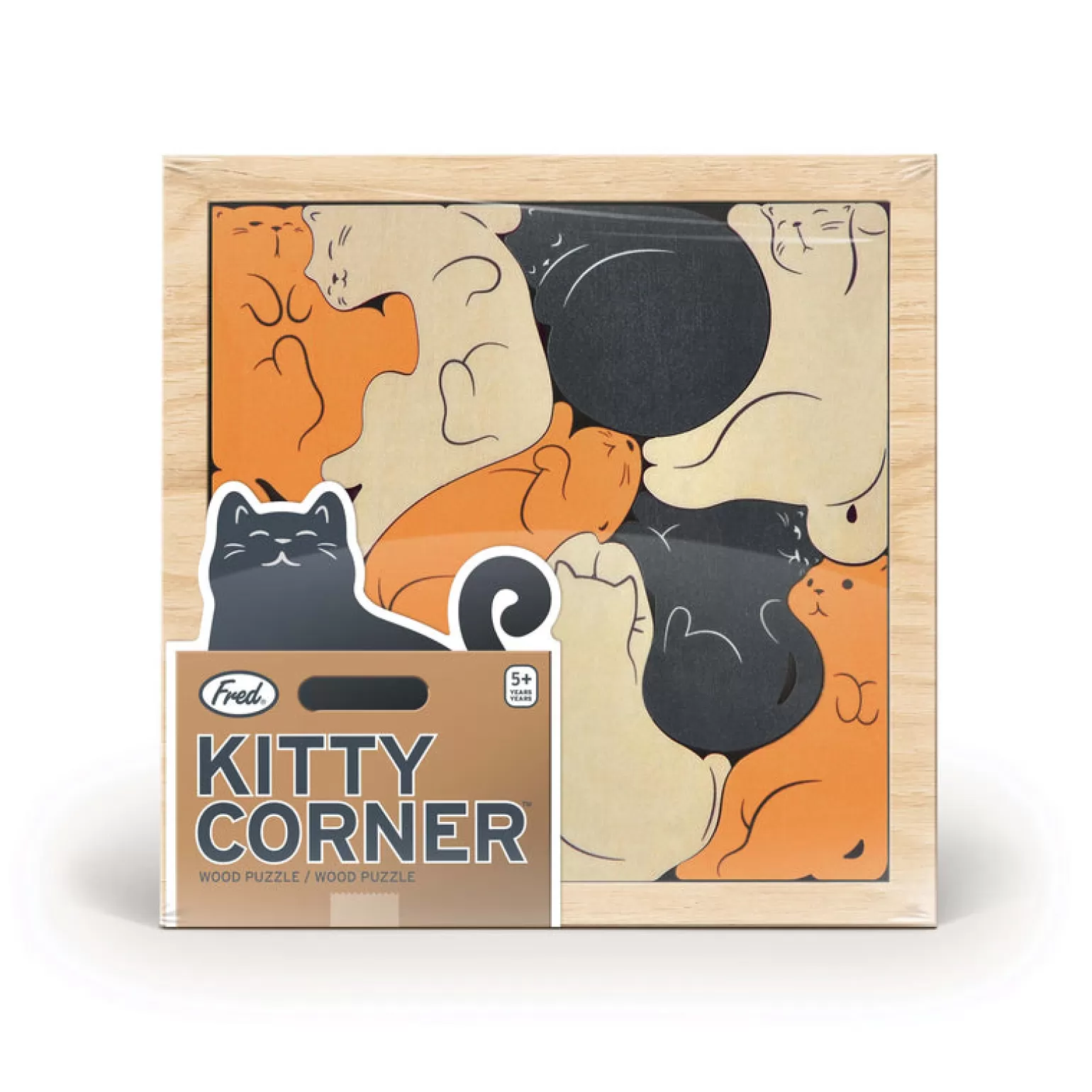 Is Gift Kitty Corner Wooden Puzzle